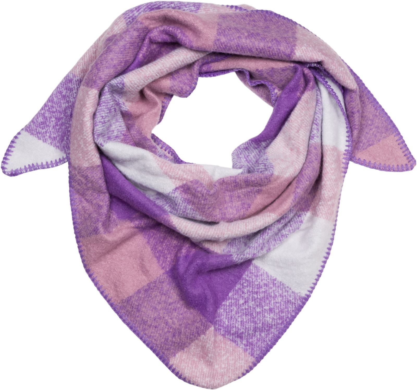 styleBREAKER XXL-Schal »Web Dreiecktuch Kariert« 1 Stk.