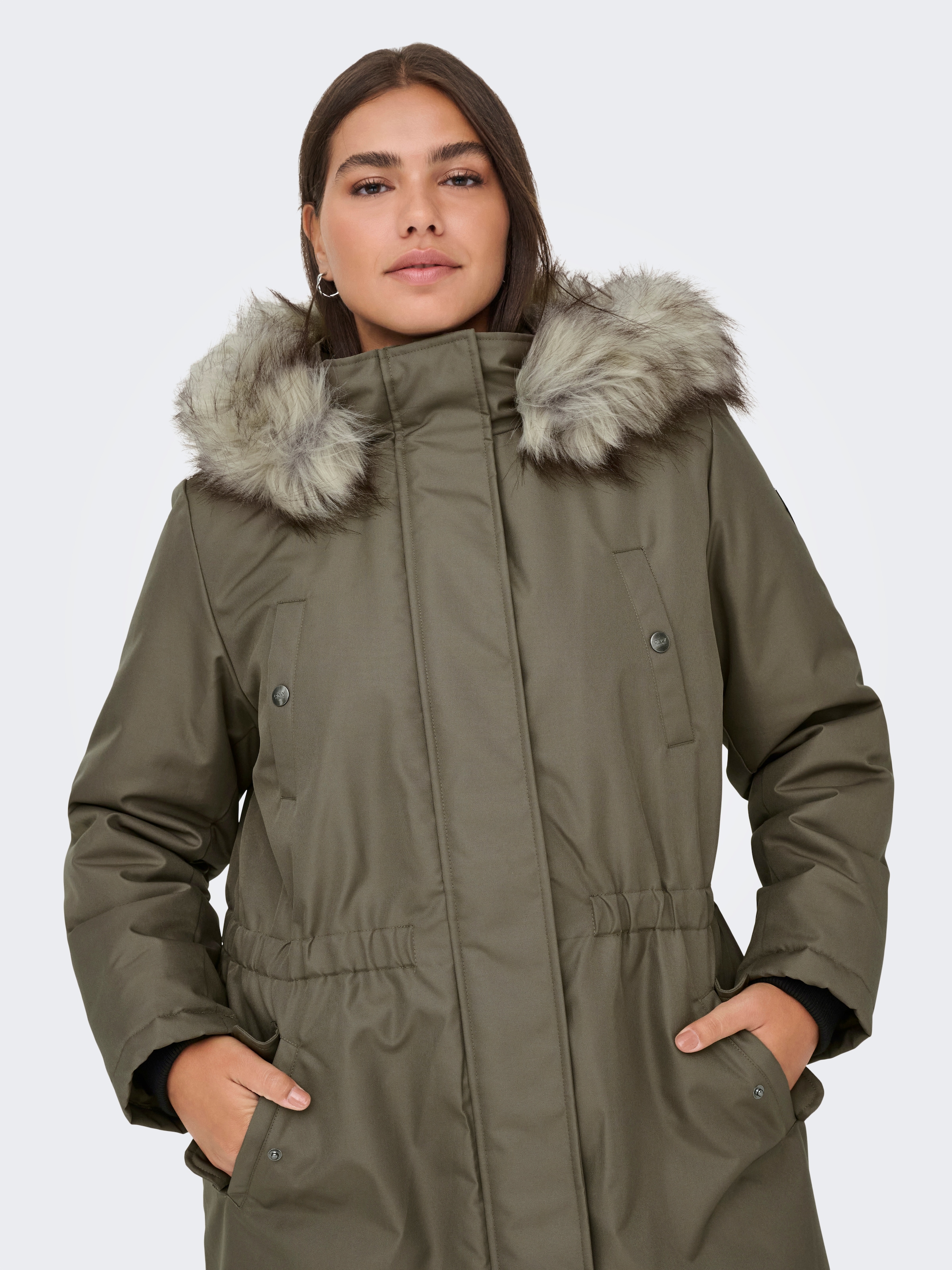 ONLY CARMAKOMA Parka »CARIRENA PARKA COAT OTW«, mit Kapuze
