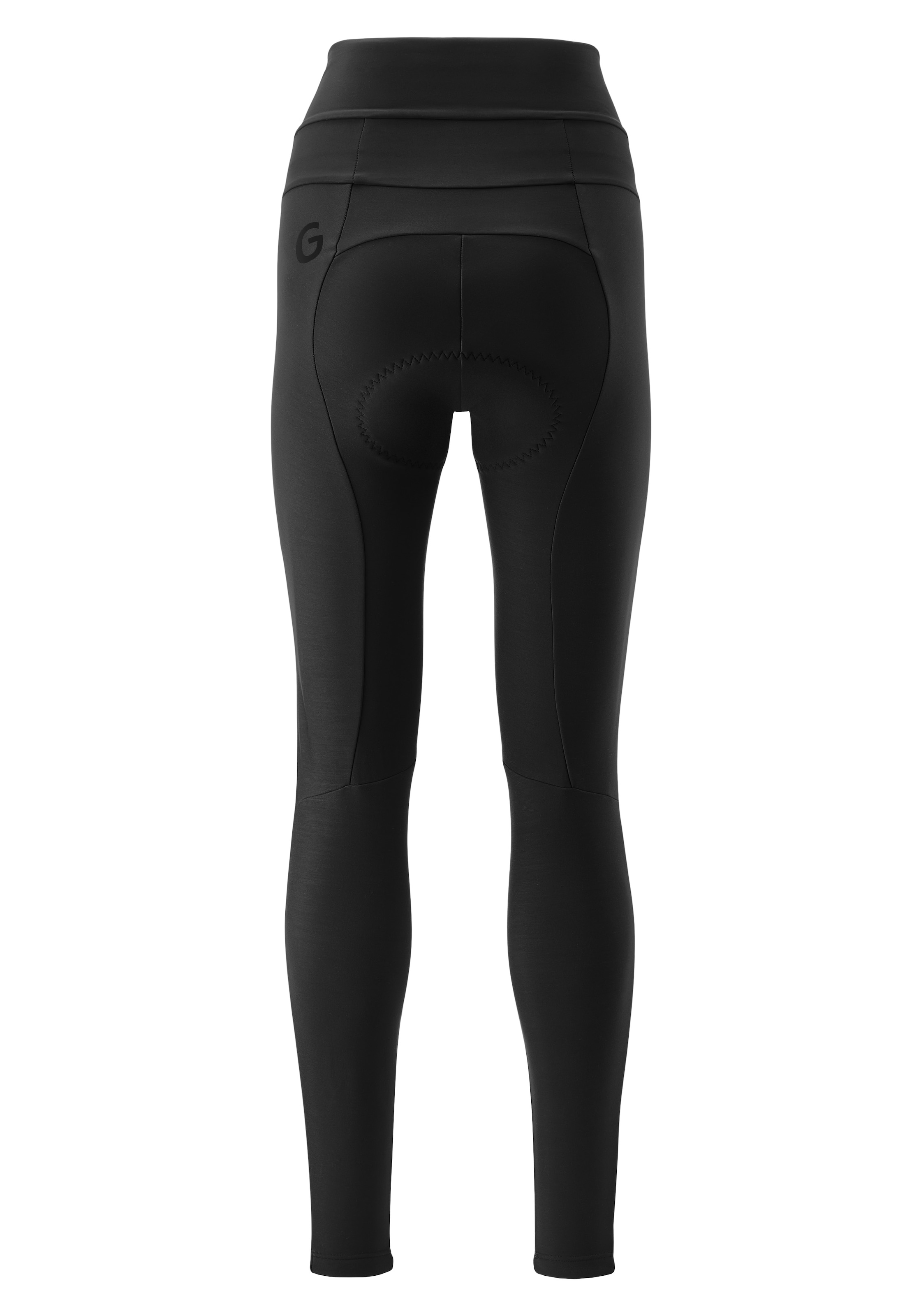 Gonso Fahrradhose »Essential Tight Therm High Waist W«, Damen Radhose mit Dry Up Air Sitzpolster, Tight Fit
