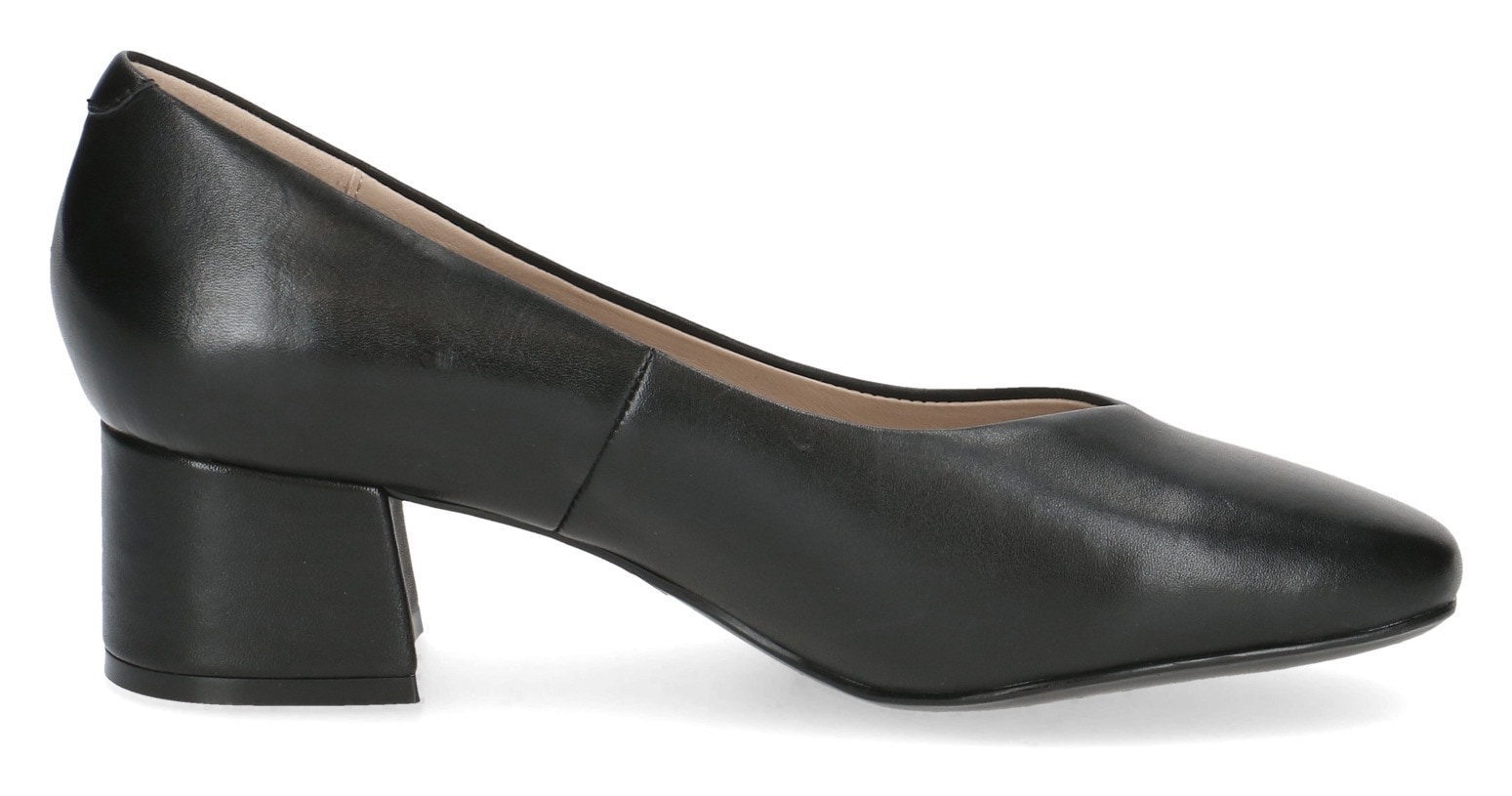 Caprice Pumps, Abendschuh, Festtagsschuh, Blockabsatz, in modischer Karreeform