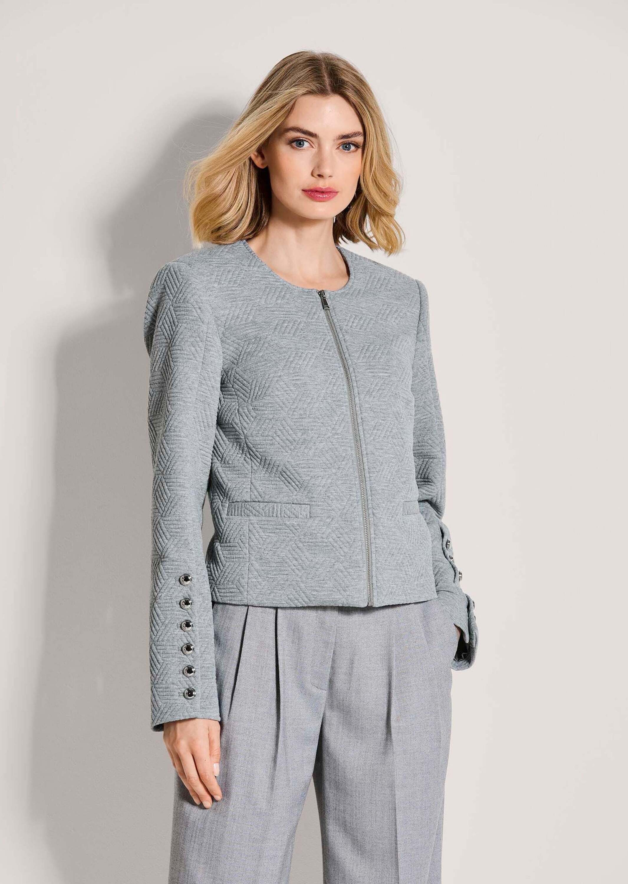 MADELEINE Jackenblazer »Blazer Jerseyblazer mit grafischem Muster«