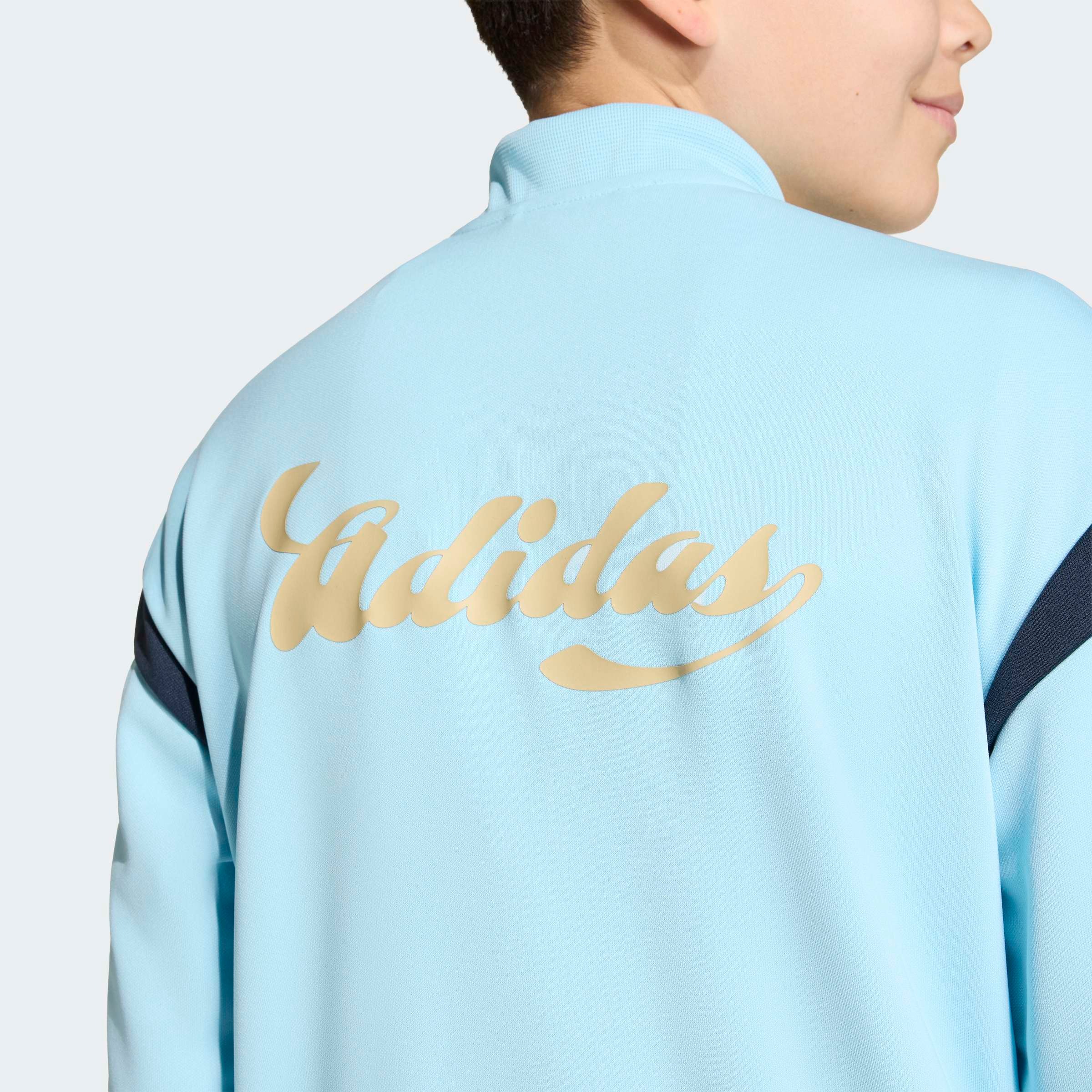 adidas Sportswear Trainingsjacke »J HOT« für Kinder, mit Reißverschluss, aus Polyester