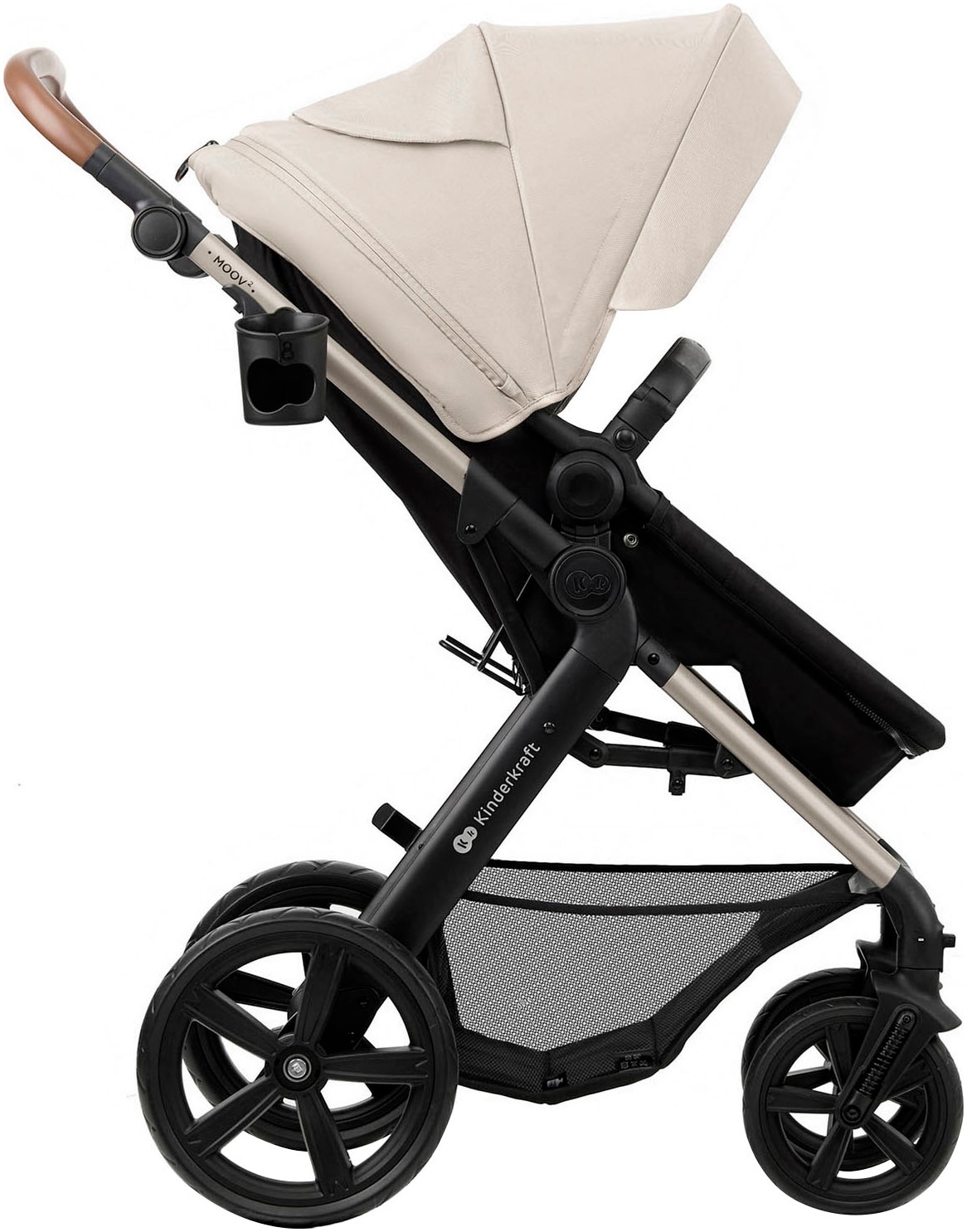 Kinderkraft Kombi-Kinderwagen »MOOV 2 3IN1«, 27 kg, mit EVA-Rädern