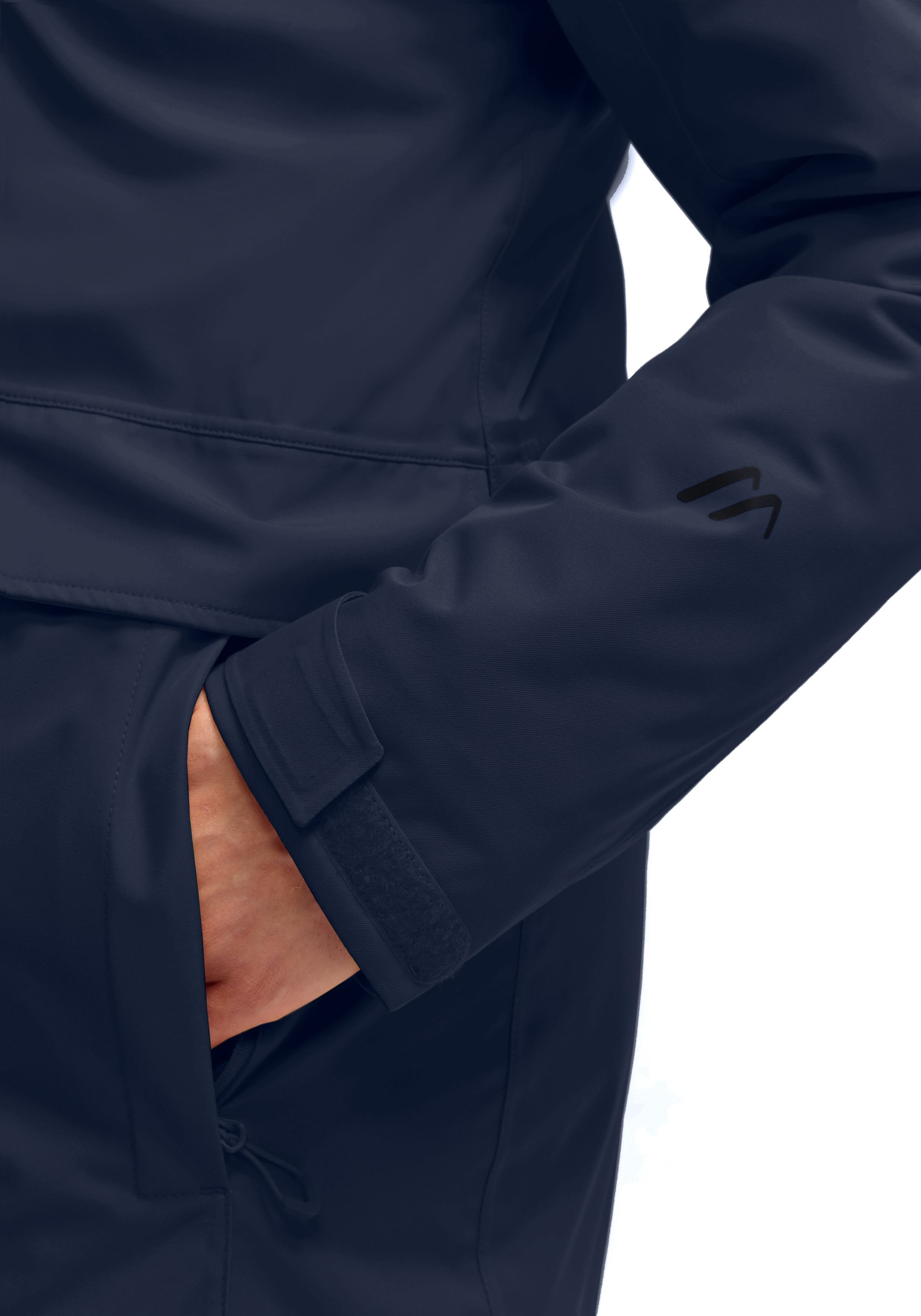 Maier Sports Winterjacke »DA-MANTEL MTEX EL. LISBON COAT« Wasser- & Winddicht & Atmungsaktiv