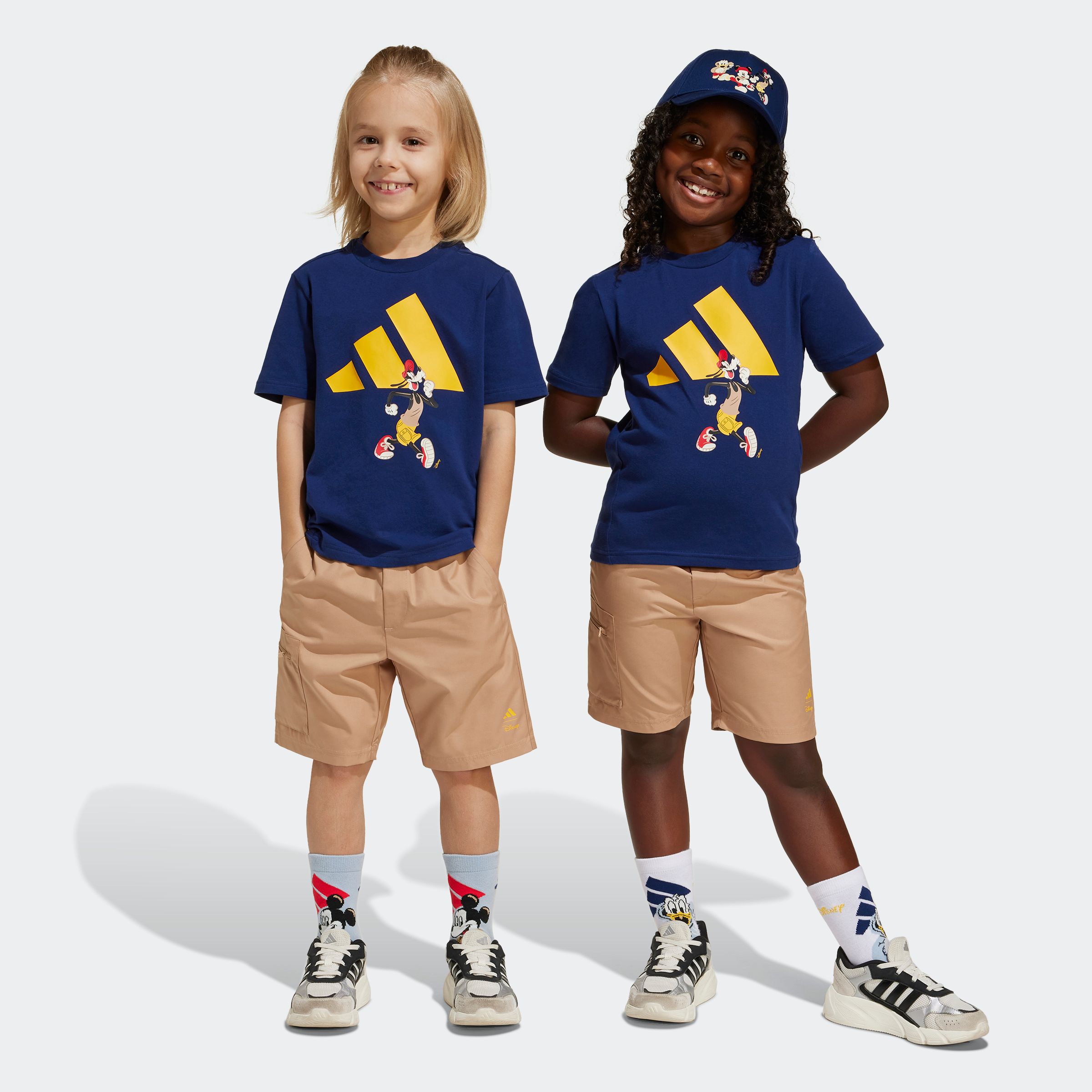 Adidas Sportswear Trainingsanzug »LK DY MM T SET« 2 Stk. tlg. in blau, Größe 122