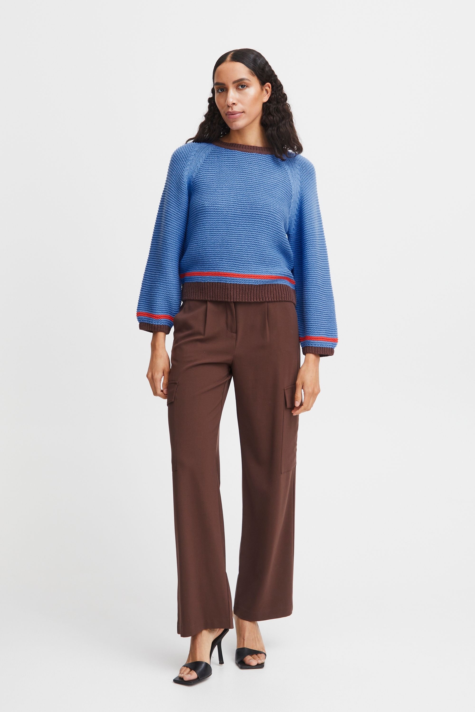 b.young Strickfleece-Pullover »Strickpullover BYOma«