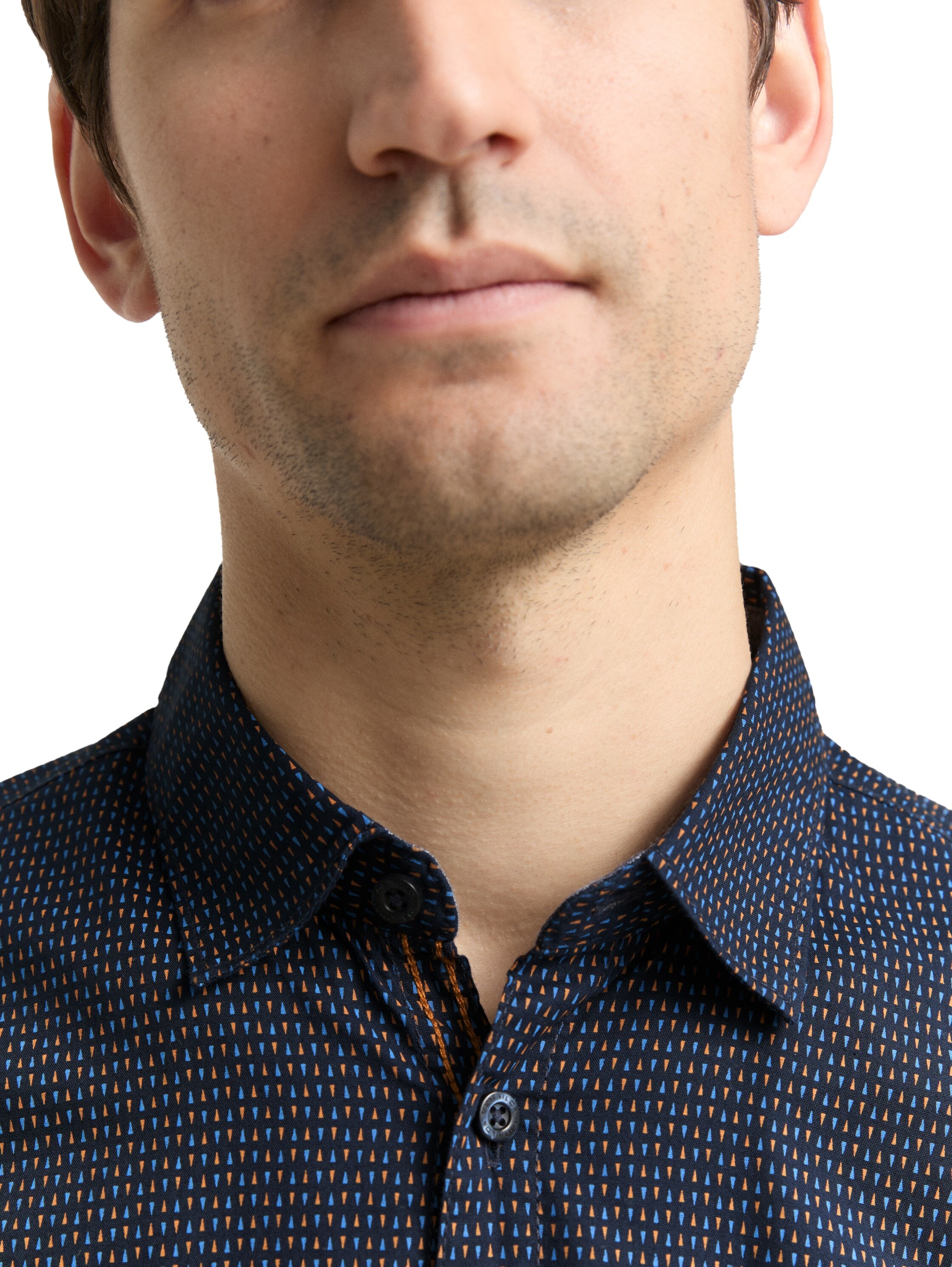 TOM TAILOR Langarmhemd mit Muster