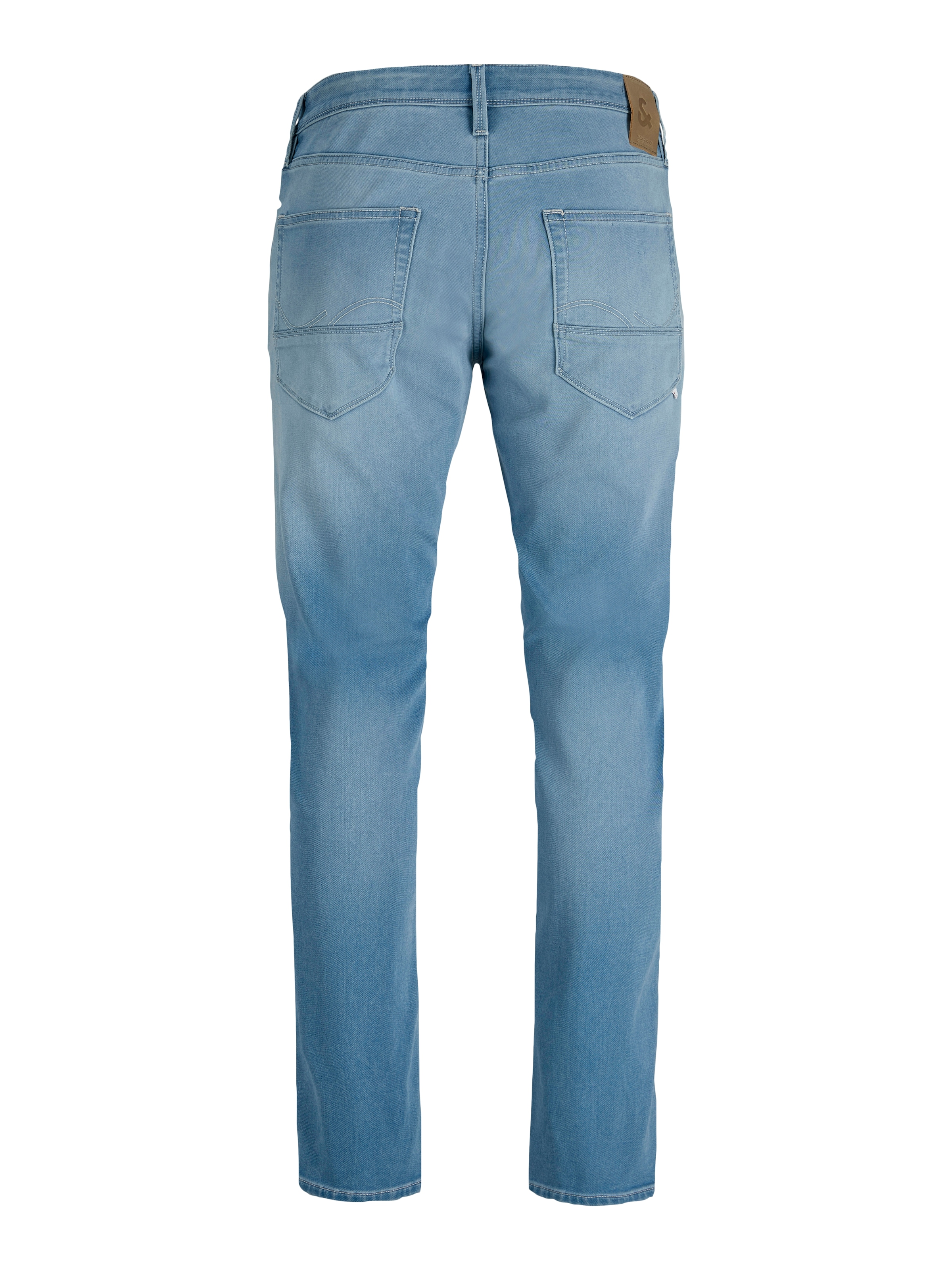 Jack & Jones Tapered-fit-Jeans »JJIMIKE mit Stretch, Used-Look und bequemer Passform« mit Abriebeffekten