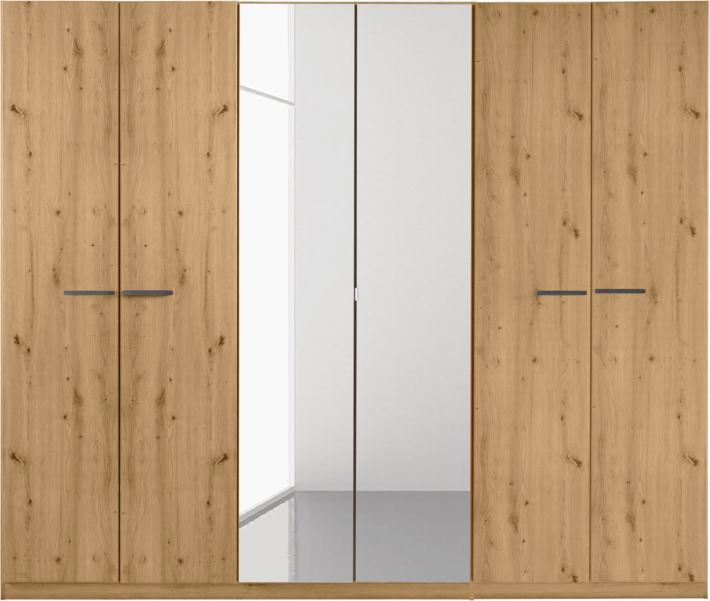 rauch Drehtürenschrank »Kleiderschrank Schrank Garderobe TOPSELLER OTELI inkl. Inneneinteilung«, (erhältlich in Breiten 91-360 cm, ab Breite 136cm inkl. Innenschubladen), mit zusätzlichen Einlegeböden, optional mit Spiegel MADE IN GERMANY