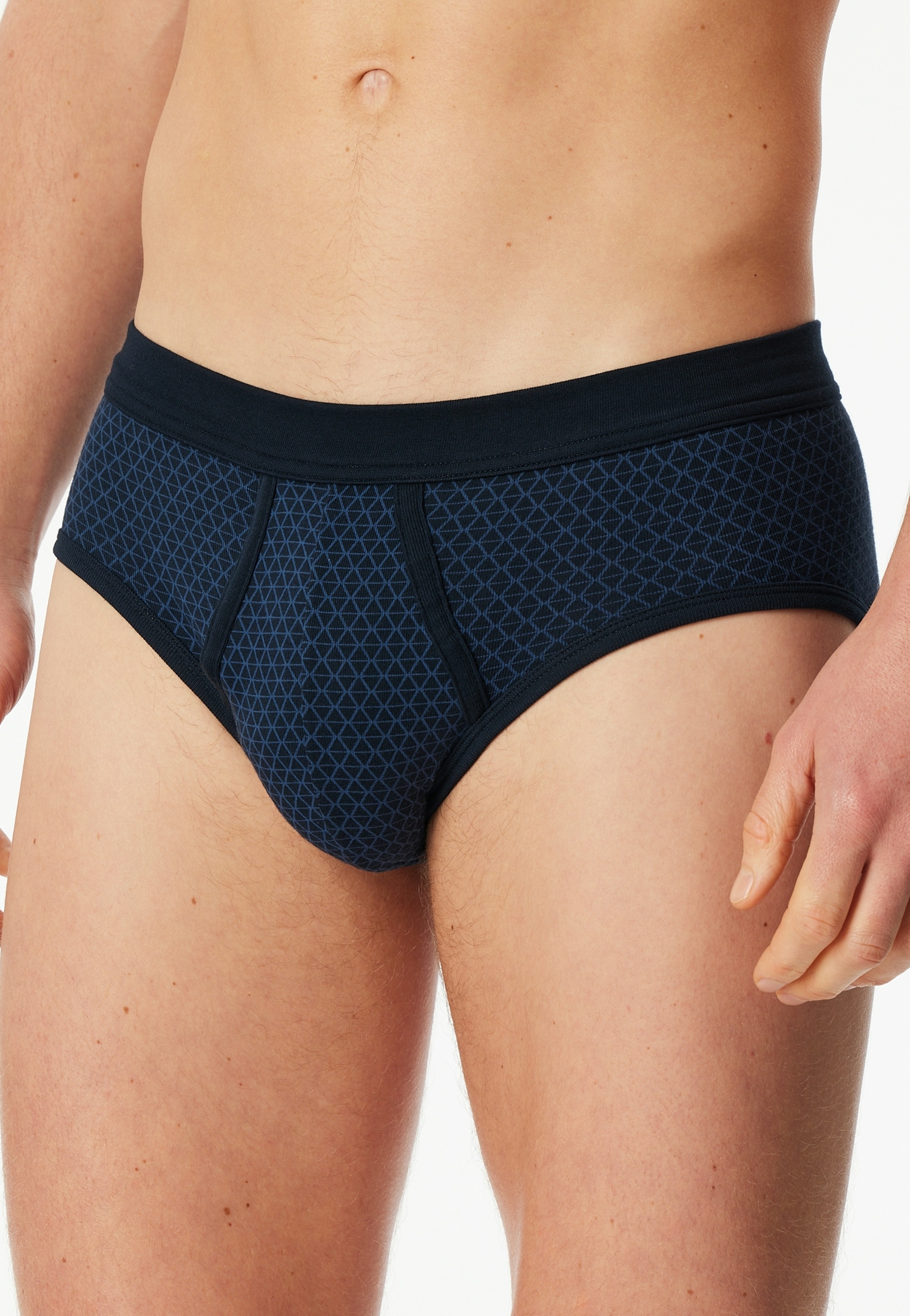 Schiesser Slip »Classic Daywear« 2er Pack,  mit Eingriff, Softbund, Baumwolle