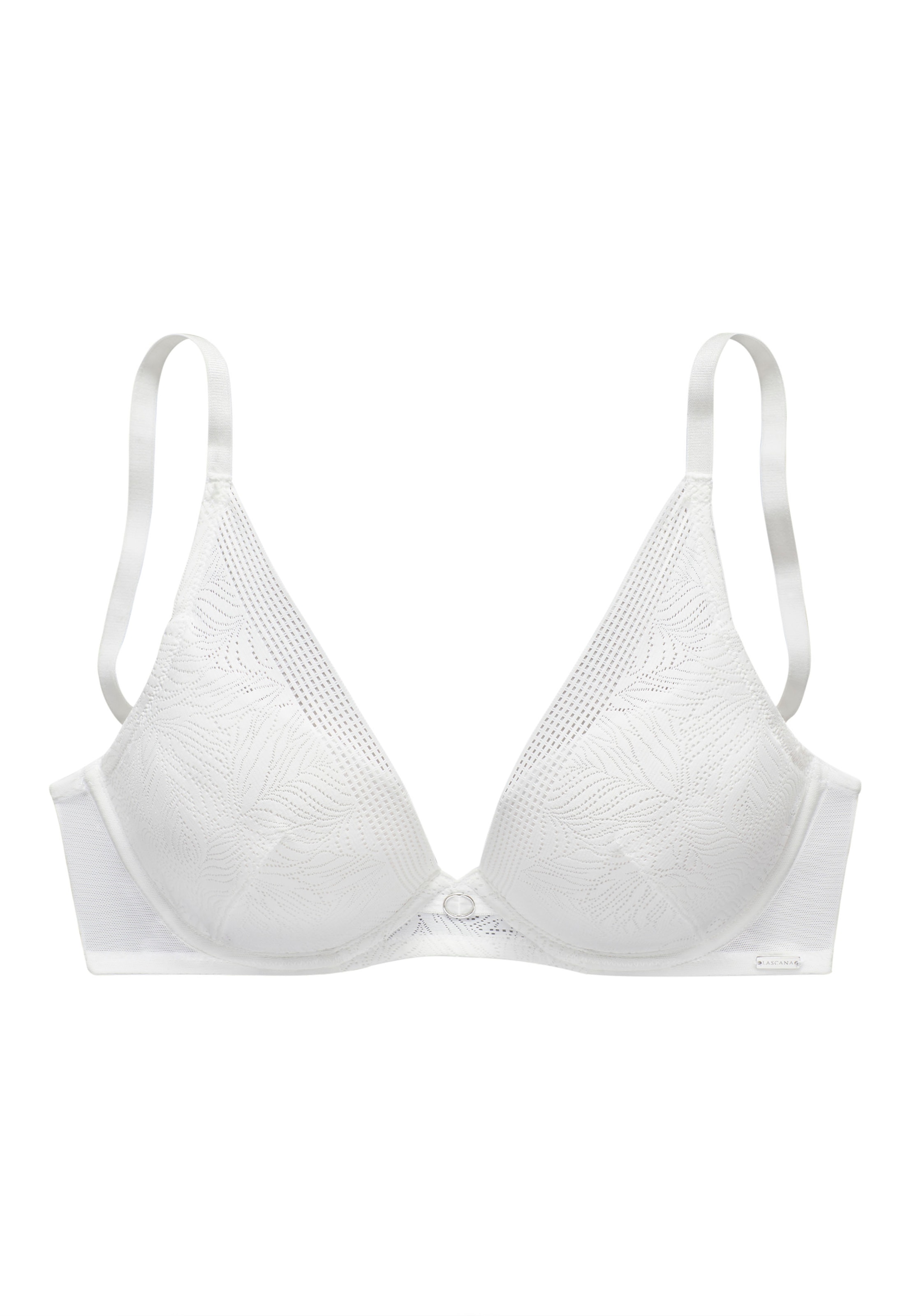 LASCANA Push-up-BH, mit extra flachen Kanten im High-Apex Design, Dessous