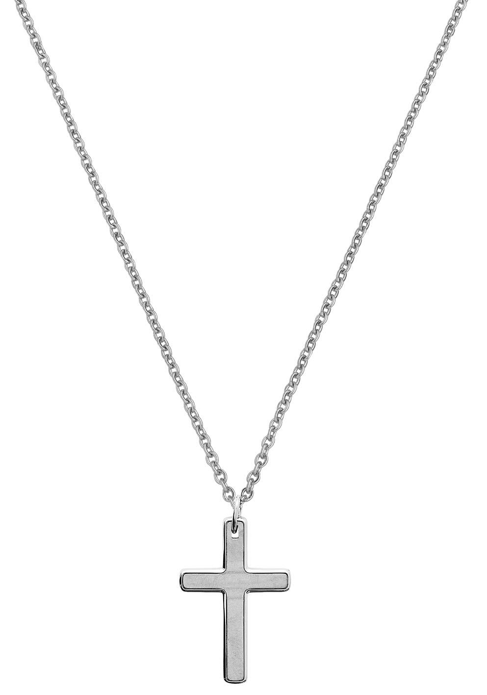 XENOX Kette OTTO bei online »Halskette, Kreuz, Edelstahl X4114«, mit Anhänger shoppen