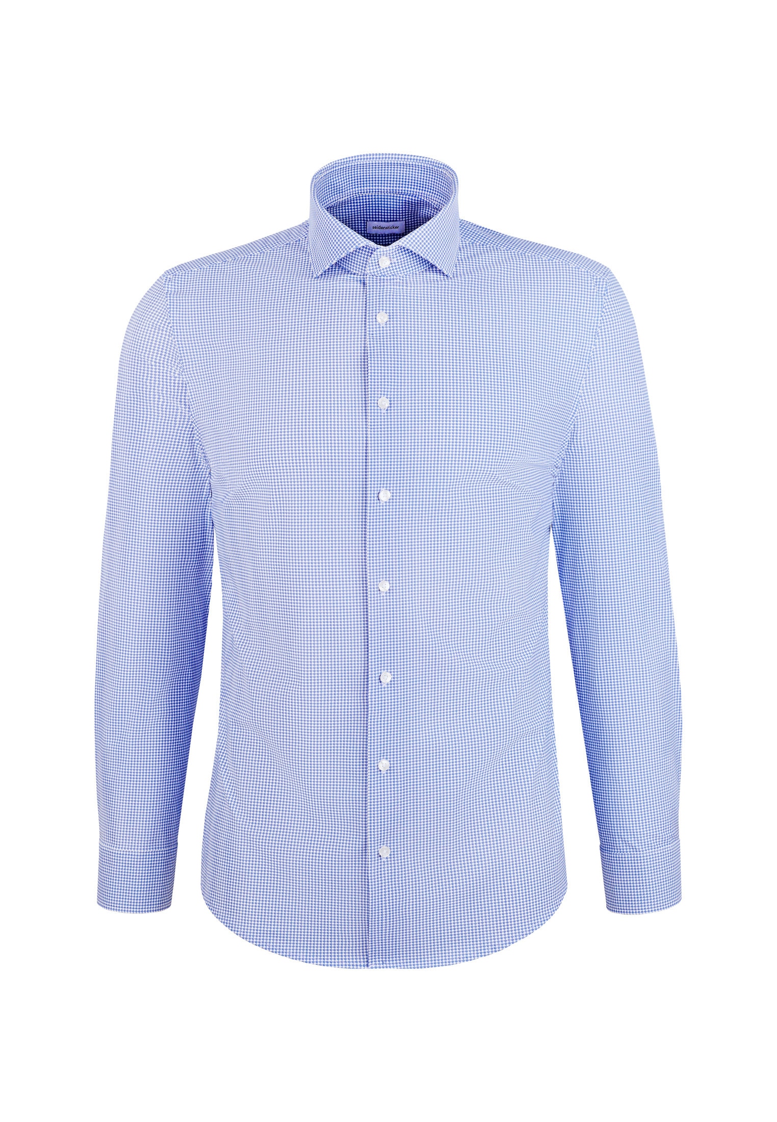 seidensticker Businesshemd »Schwarze Rose« Slim 1/1 Kentkragen Druck