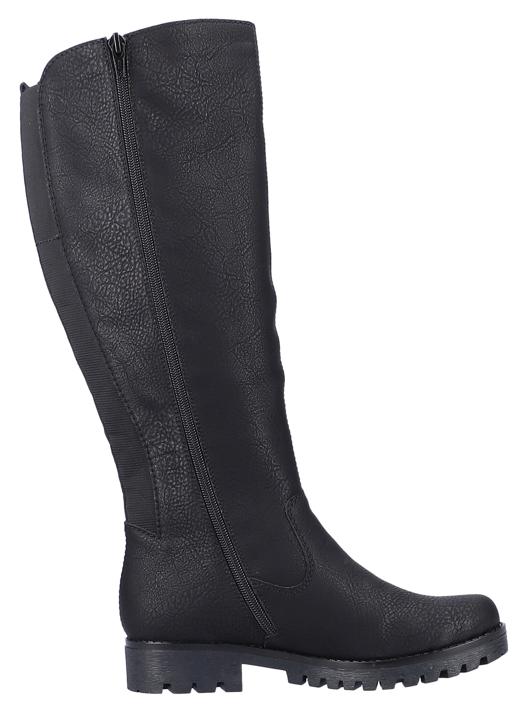 Rieker Winterstiefel, Langschaftstiefel, Winterstiefel im klassischen Look, TEX-Membran