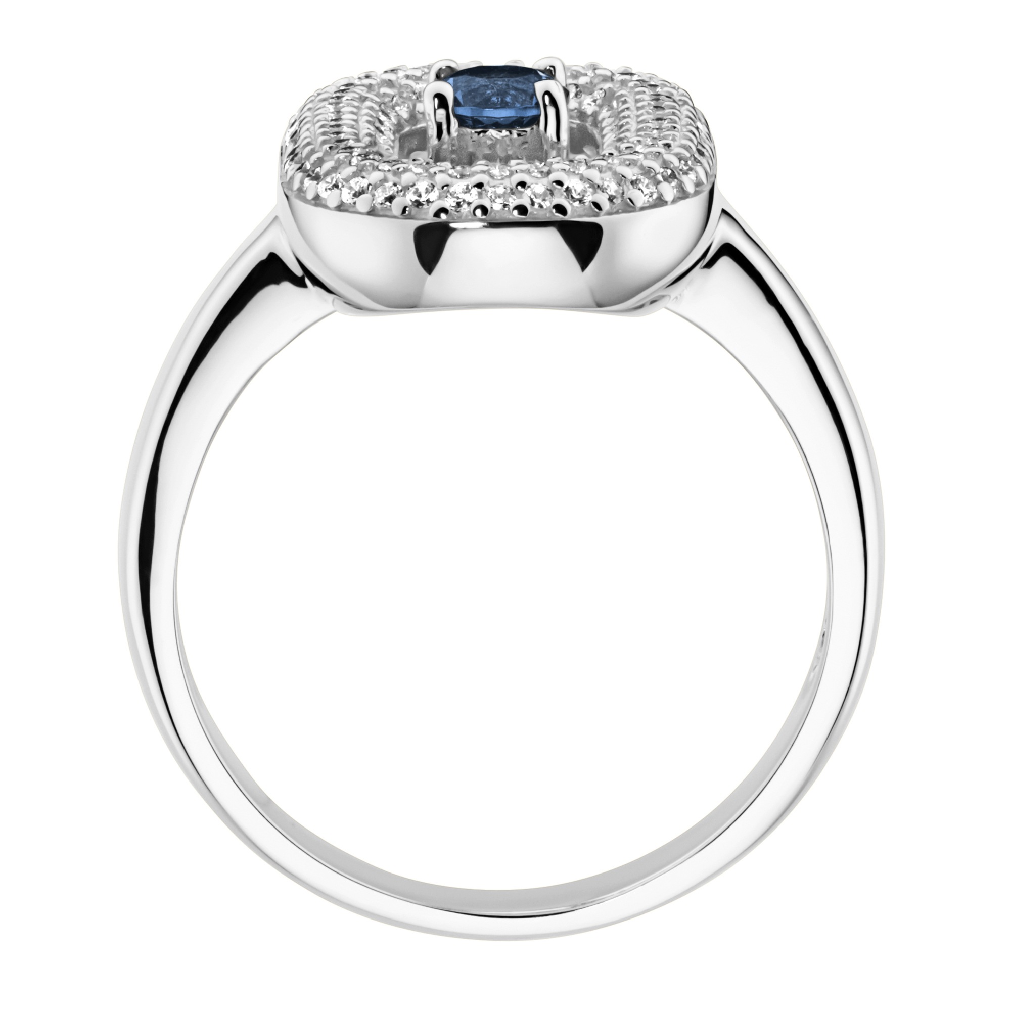 GIORGIO MARTELLO MILANO Silberring »Ring mit Zirkonia und Kristallstein, Silber 925«