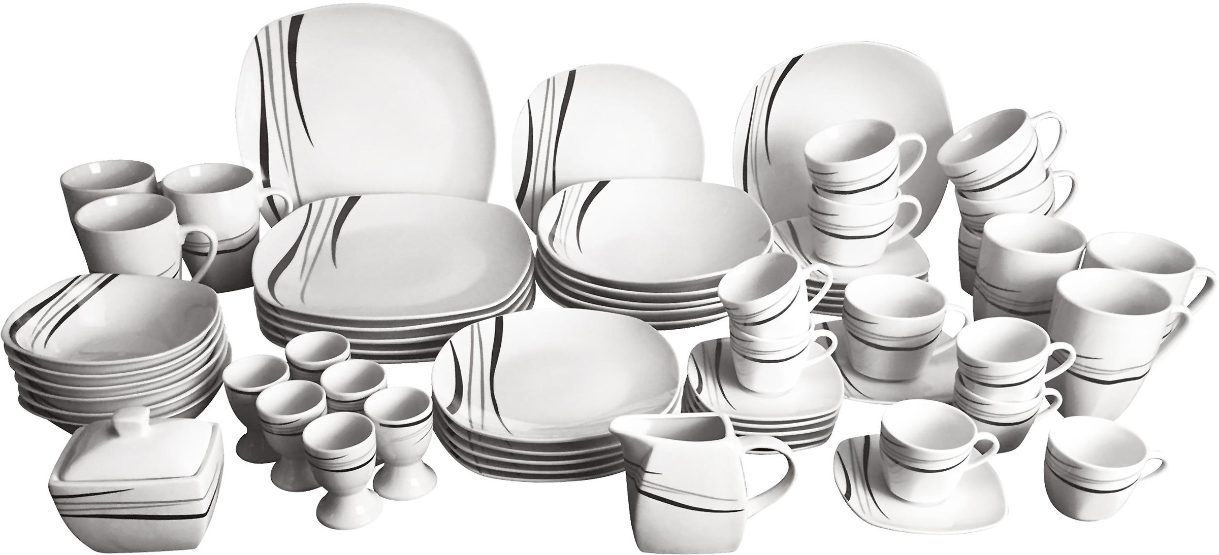 Retsch Arzberg Kombiservice Cosmos 62 Tlg Porzellan Bei Otto