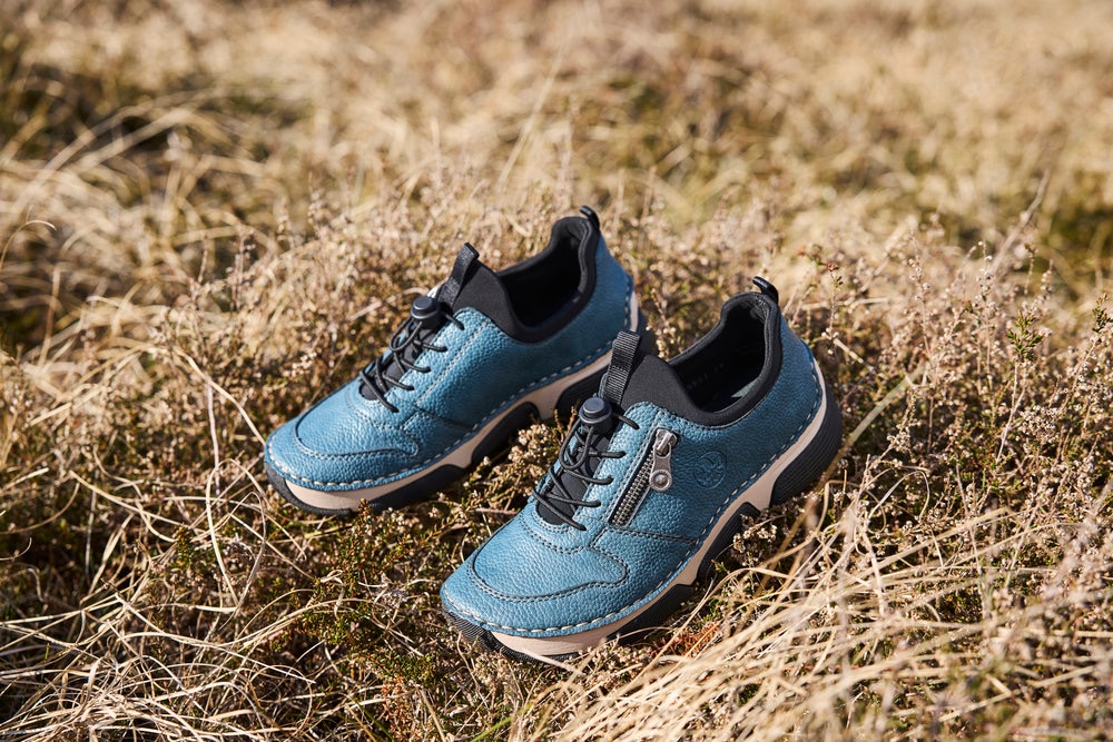 Rieker Slip-On Sneaker  Schlupfschuh, Halbschuh, Freizeitsneaker, Gummizug, Schnellverschluss
