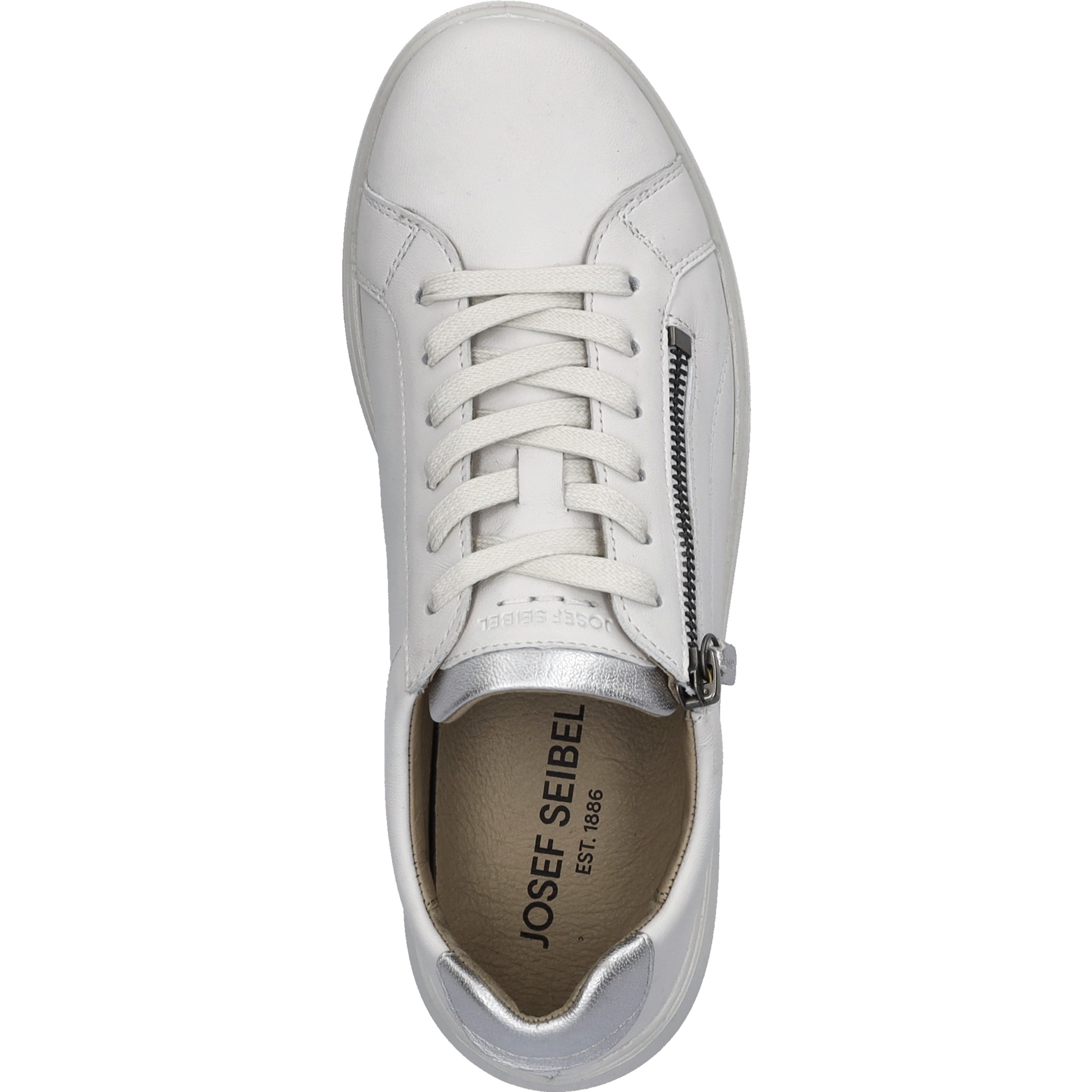 Josef Seibel Sneaker »Megan 01, weiss-silber«