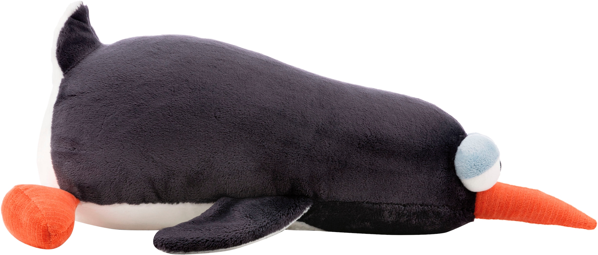 Nici Kuscheltier »Winter, Pinguin Jorge Thunder 45 cm liegend«, enthält recyceltes Material