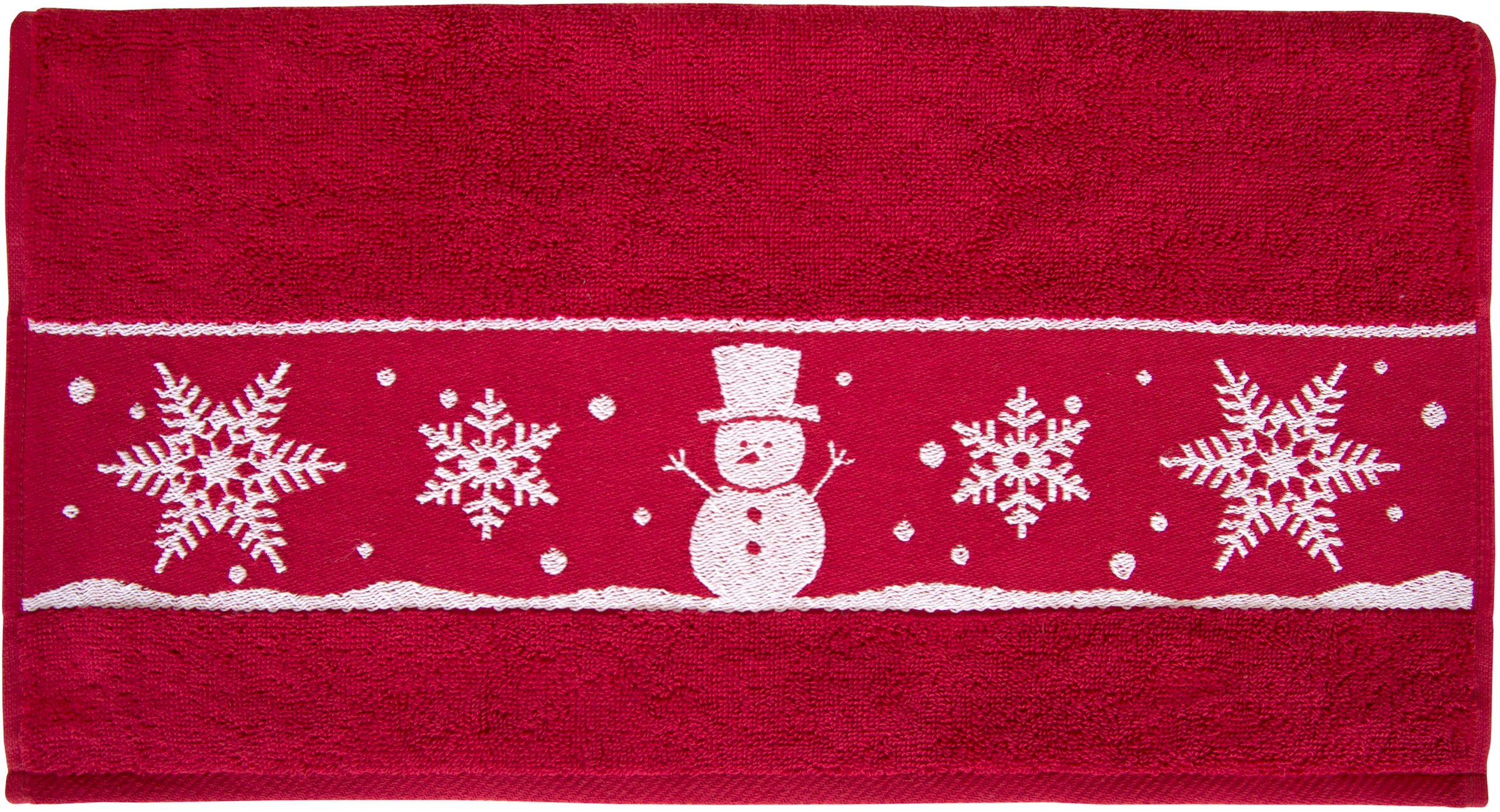 Dyckhoff Handtuch »Schneemann«, (1 St.), Made in Germany