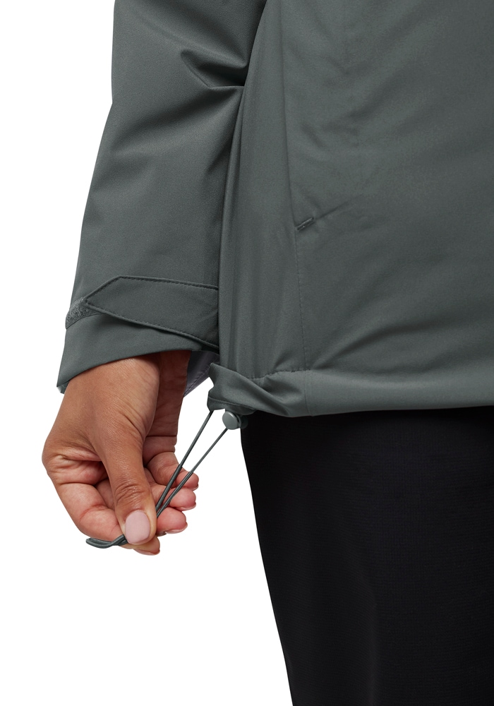 Jack Wolfskin 3-in-1-Funktionsjacke »ROTWAND 3IN1 JKT W«, mit Kapuze