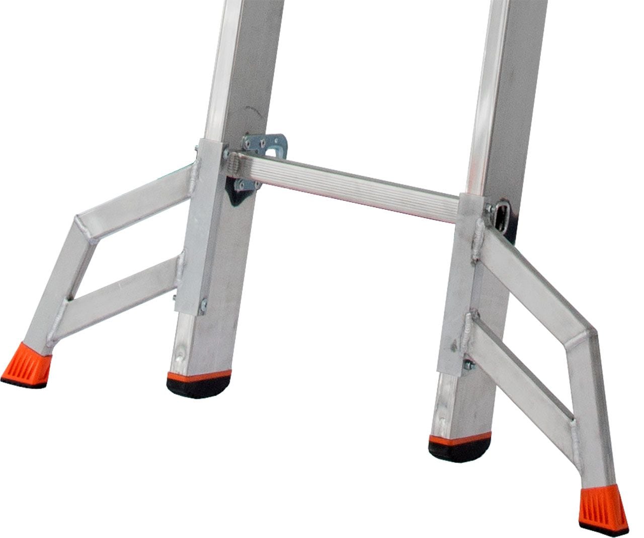 KRAUSE Vielzweckleiter »Tribilo«, Alu, 3x12 Sprossen, Arbeitshöhe ca. 930 cm
