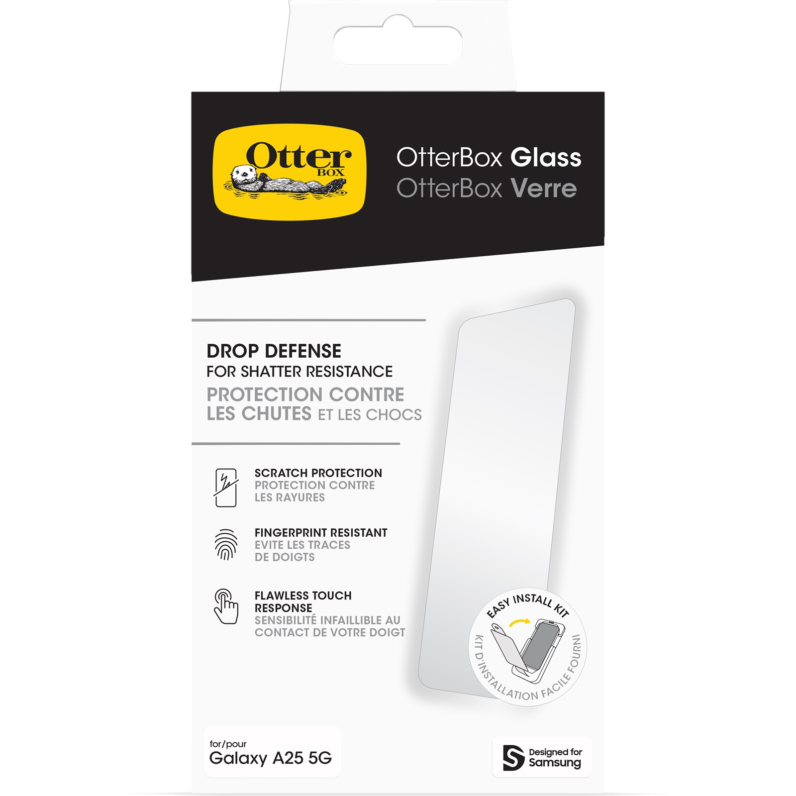 Otterbox Displayschutzglas »Glass Samsung Galaxy A25 5G«, für Samsung Galaxy A25 5G