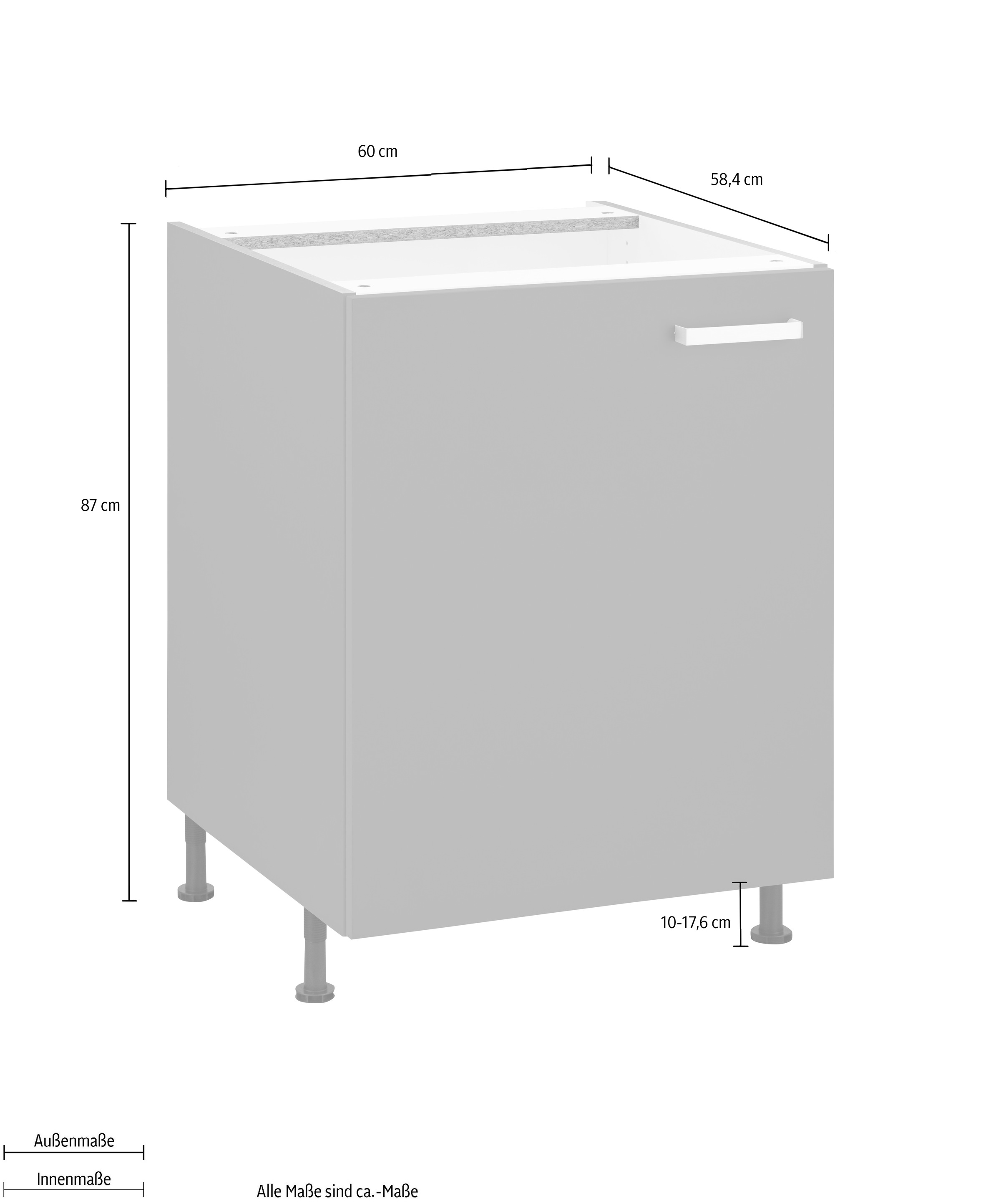 OPTIFIT Unterschrank »Parma« Breite 60 cm