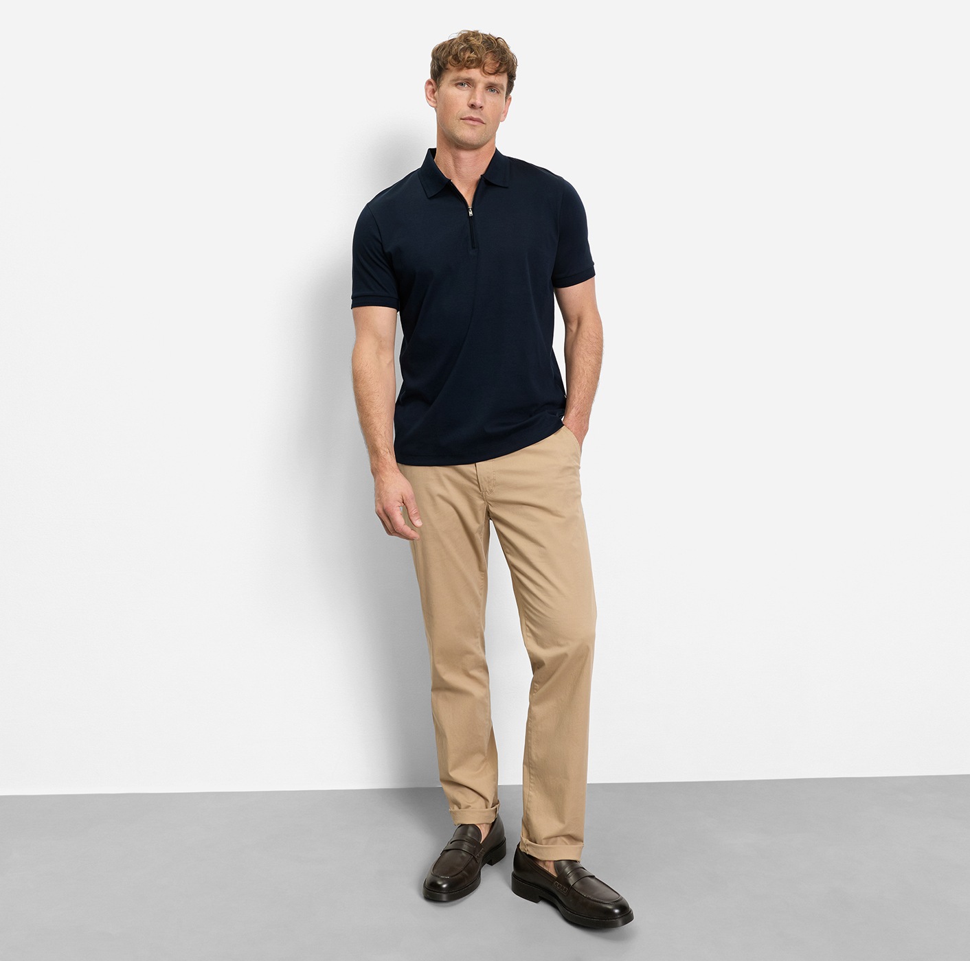 OLYMP Poloshirt »Casual« regular fit