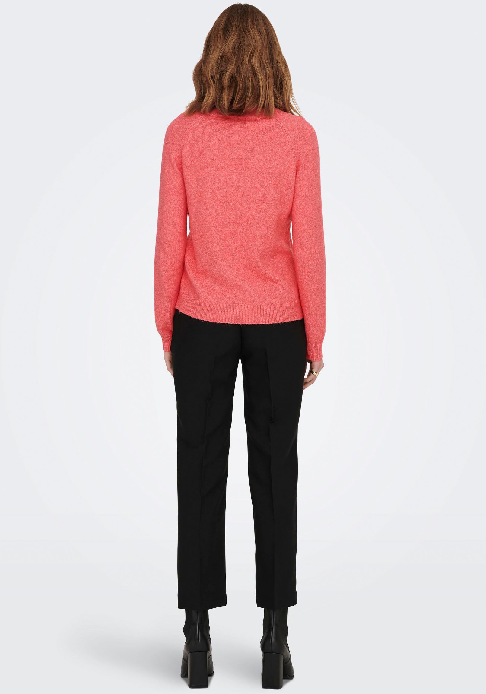 ONLY Rundhalspullover »ONLRICA LIFE L/S PULLOVER KNT NOOS«