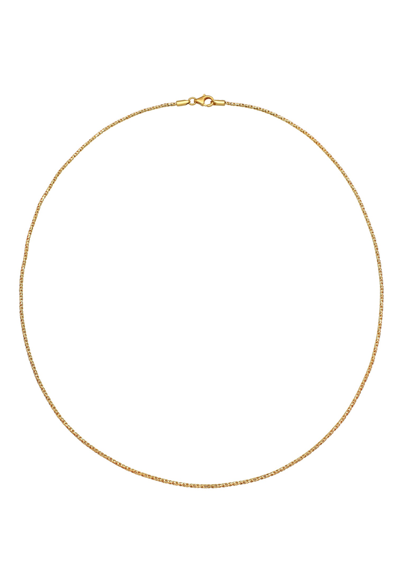 Kuzzoi Silberkette »Halskette Herren Kordelkette Gedreht Fein ca.2 mm 925 Silber«