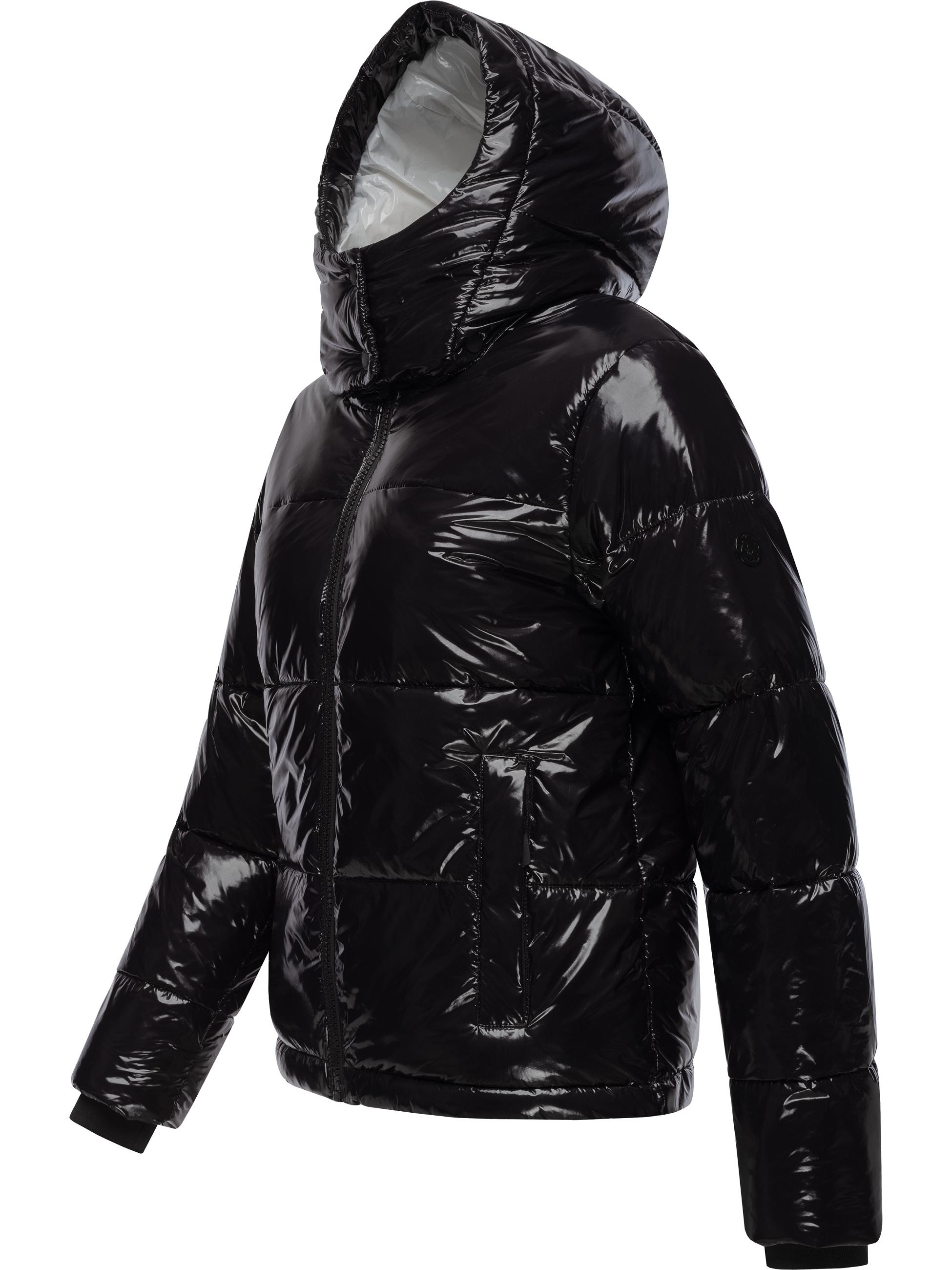 Ragwear Steppjacke »Winterjacke Roobie«, mit Kapuze, super stylische, gänzende Damen Winterjacke