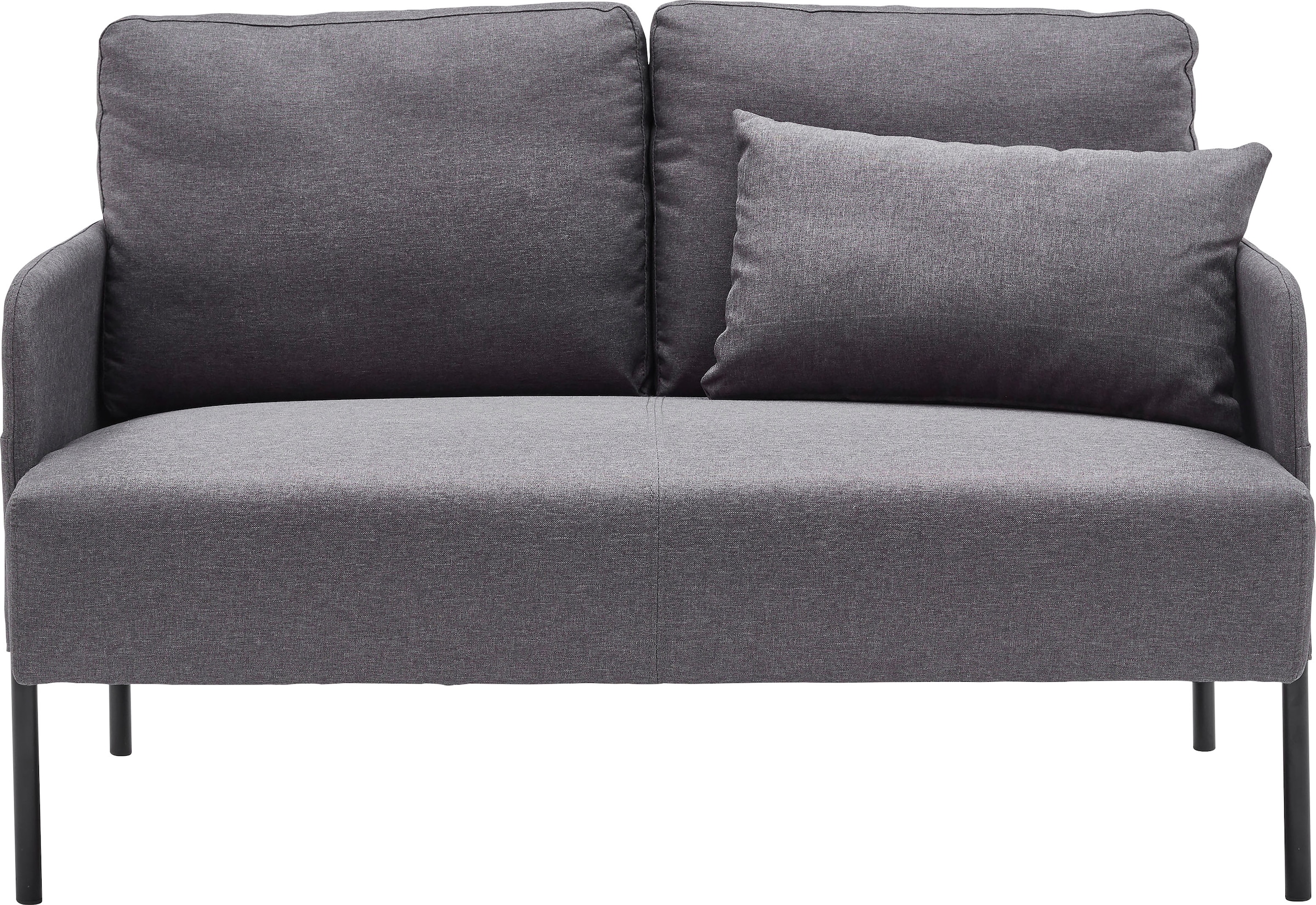 ATLANTIC home collection Sofa »Glenn«, mit Seitentasche, Rückenkissen und  Wellenunterfederung OTTO Online Shop