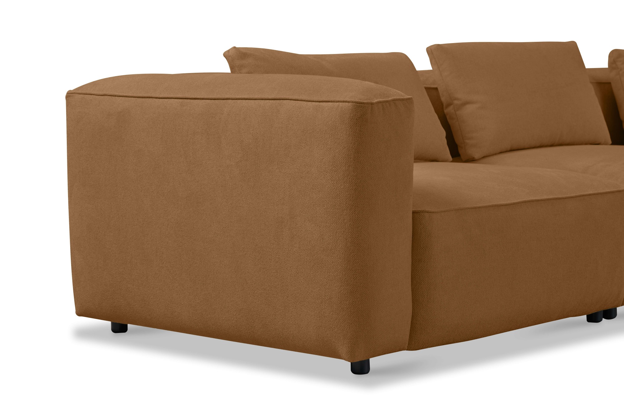 Home affaire Ecksofa »Tvinnet« Breite 317 cm, extra tiefe Sitzfläche, kubisches Sitzvergnügen
