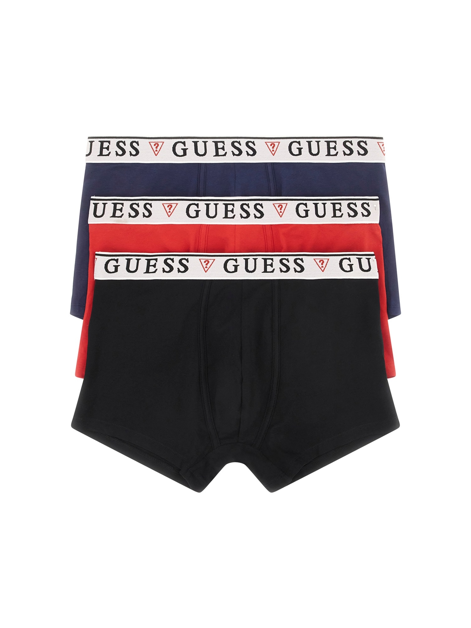Guess Boxershorts »BRIAN HERO BOXER TRUNK 3 PACK« Packung, 3 Stk. mit elastischem Logobund