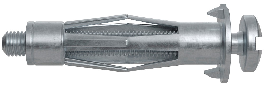 Hohlraumdübel 5x58 Metall mit Schraube NEU 25 Stk 