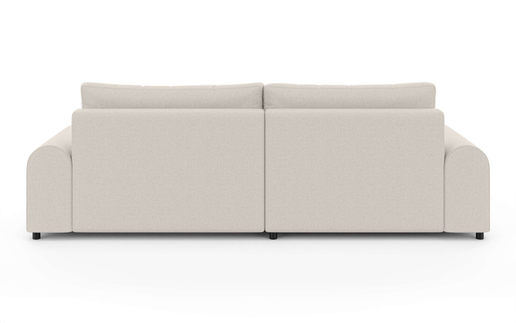 INOSIGN Ecksofa »Marsby, mit Bettfunktion und Bettkasten, Maße: B/H/T 242/65/145 cm« L-Form mit Wellenunterfederung, Recamiere links oder rechts bestellbar