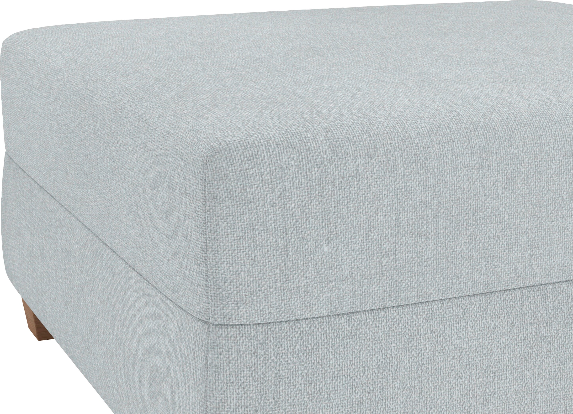Mr. Couch Hocker »Helena«, Mit Federkern, wahlweise mit DuraSpring-Taschenfederkern