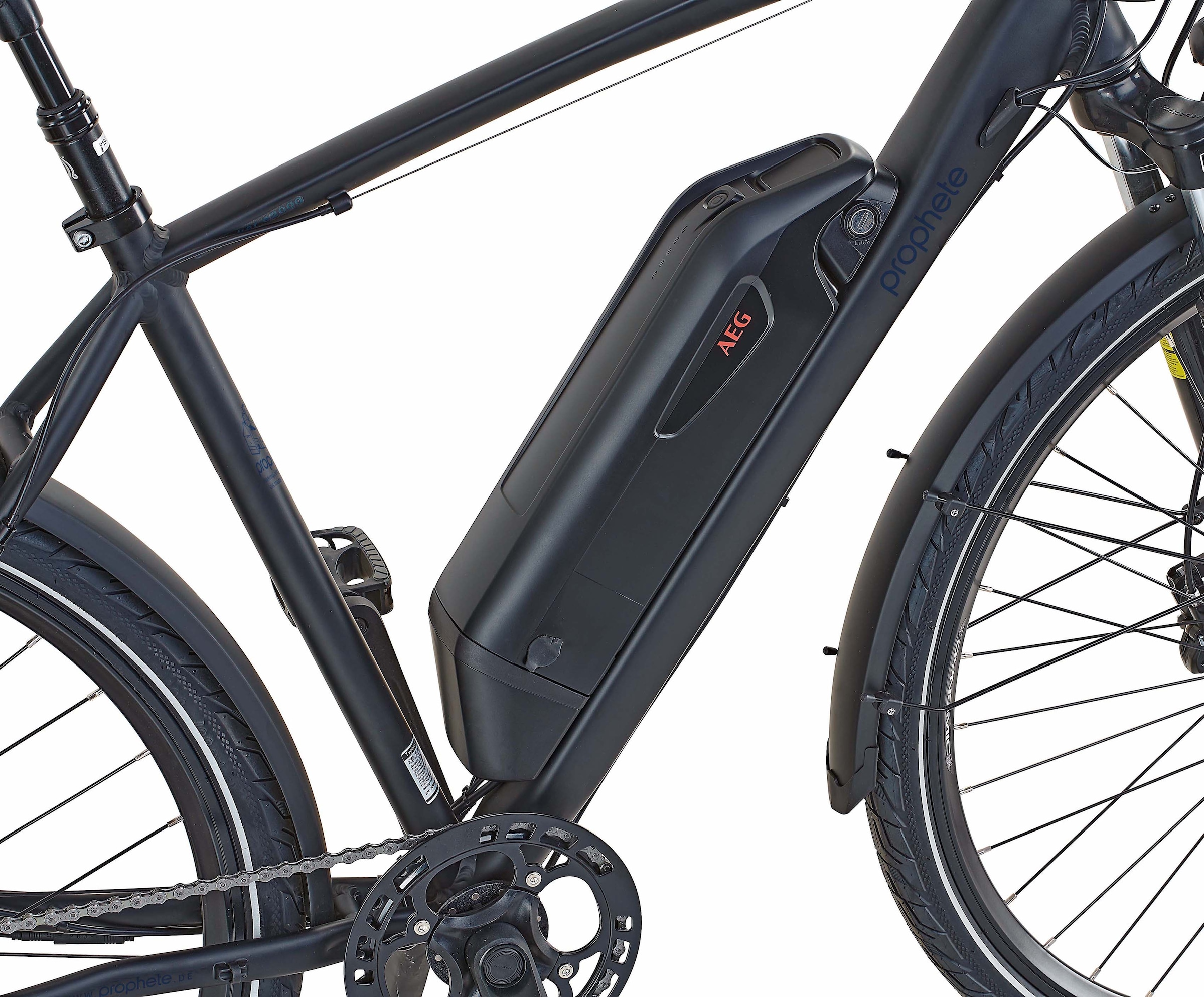 Prophete E-Bike »Entdecker e2000«, 10 Gang, Shimano, Deore, Heckmotor 250  W, (mit Lenkertasche-mit Seitentasche) im OTTO Online Shop bestellen | OTTO
