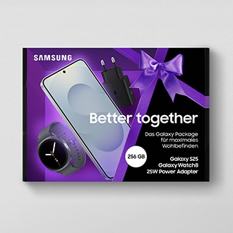 Samsung Smartphone »Bundle Wohlbefinden« Silver Shadow