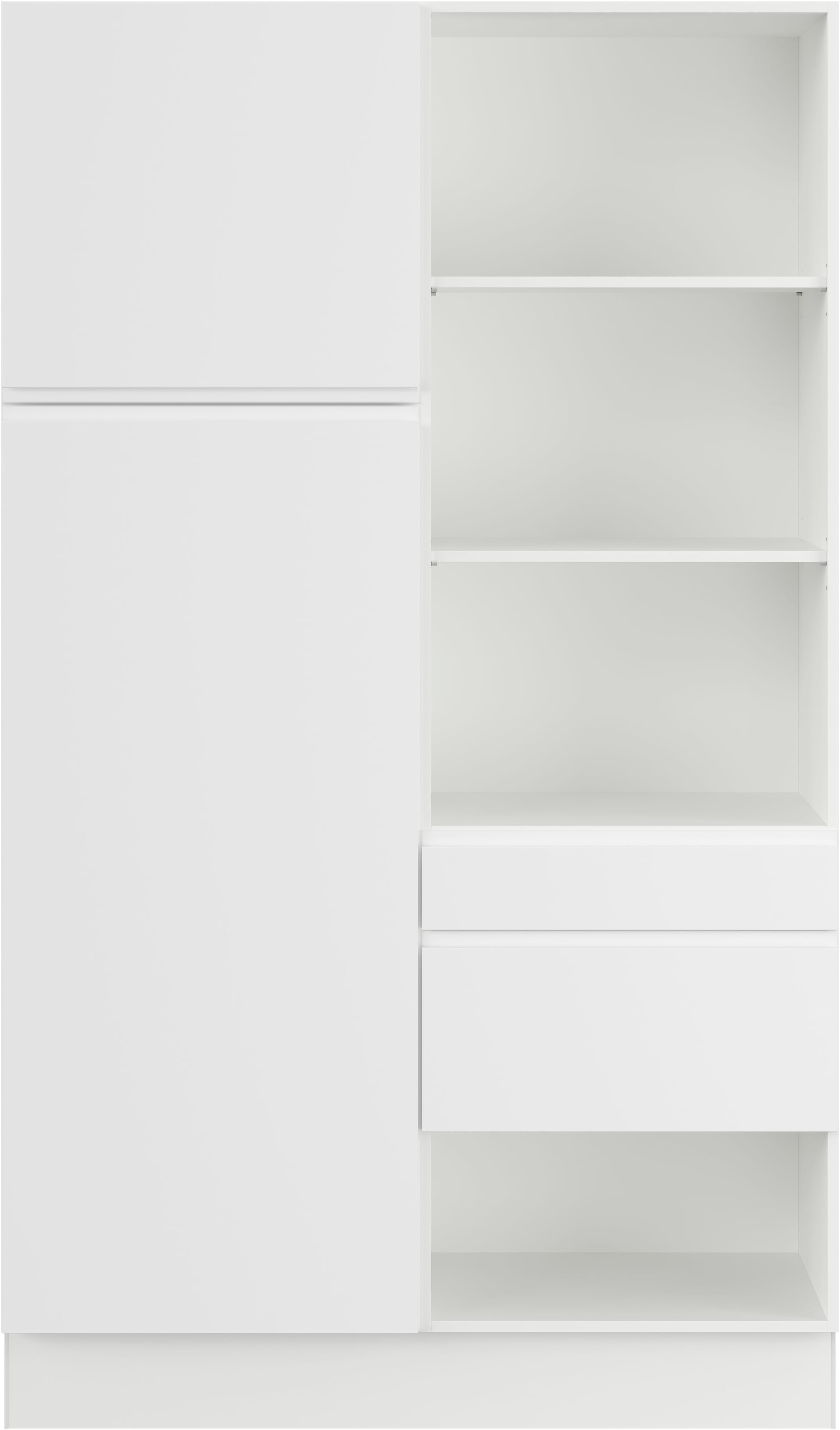 IMPULS KÜCHEN Mehrzweckschrank-Set »Warschau«, (3 St., Getränkekistenschrank und Seitenschrank, Breite 120 cm), Vielfältige Varianten verfügbar; kombinierbar mit anderen Artikeln