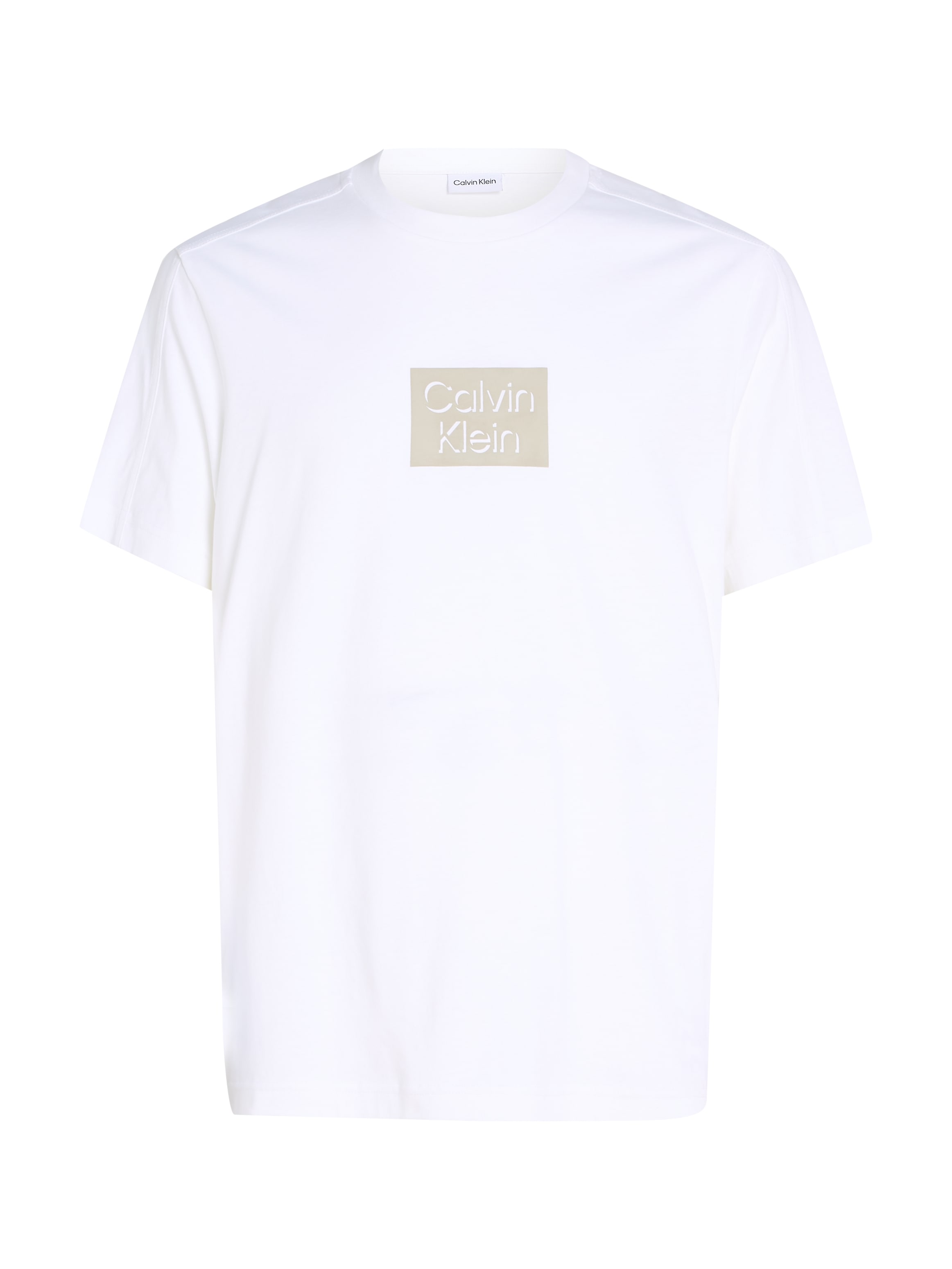 Calvin Klein T-Shirt »CUT OUT SHADOW LOGO T-SHIRT«, mit Logoprägung