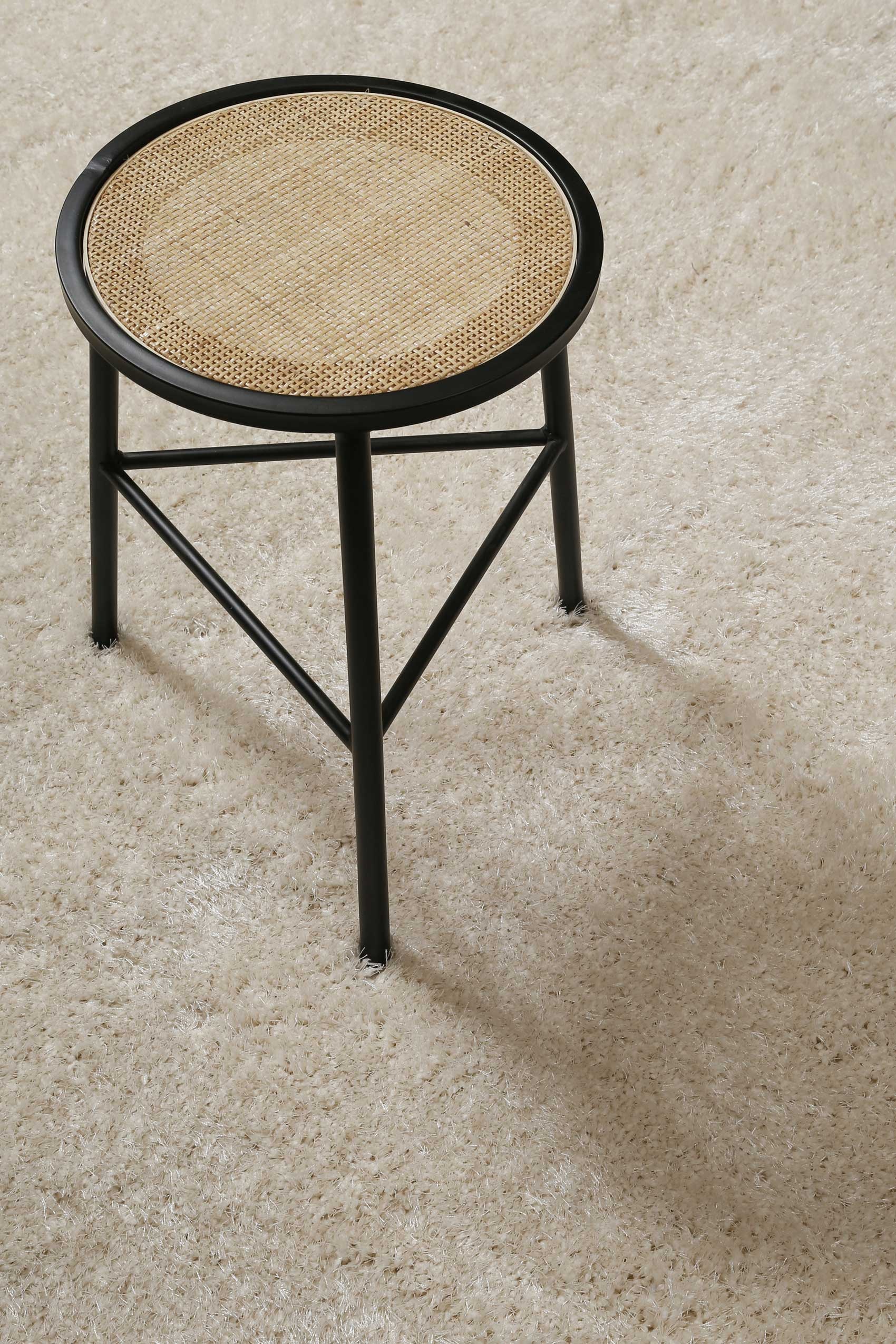 Homie Living Teppich »Flavio«, rechteckig, 30 mm Höhe, Hochflor, gewebt, weich, uni, Wohnzimmer, Schlafzimmer, waschbar