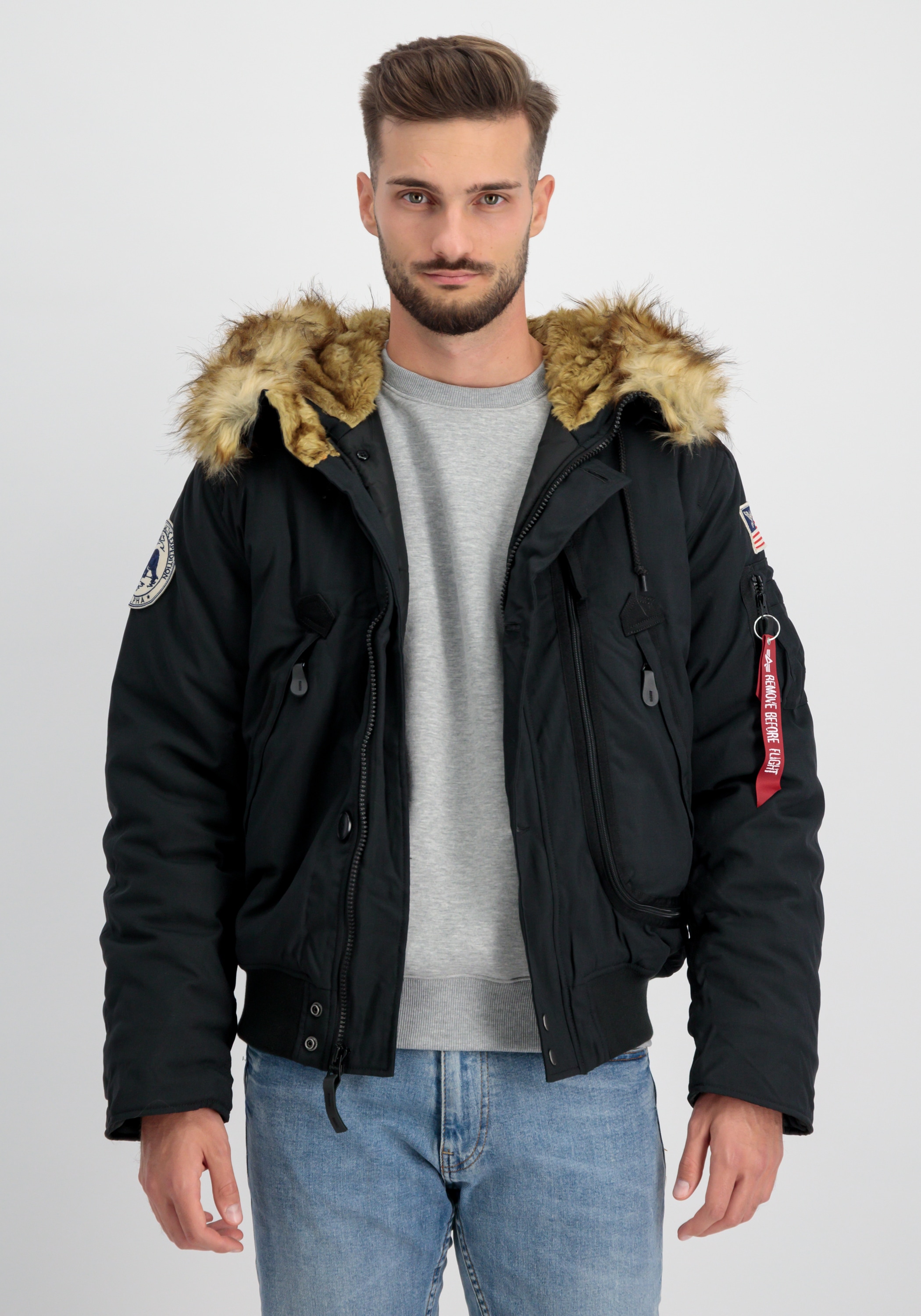 Winterjacke »ALPHA INDUSTRIES Men - Cold Weather Jackets Polar Jacket SV«