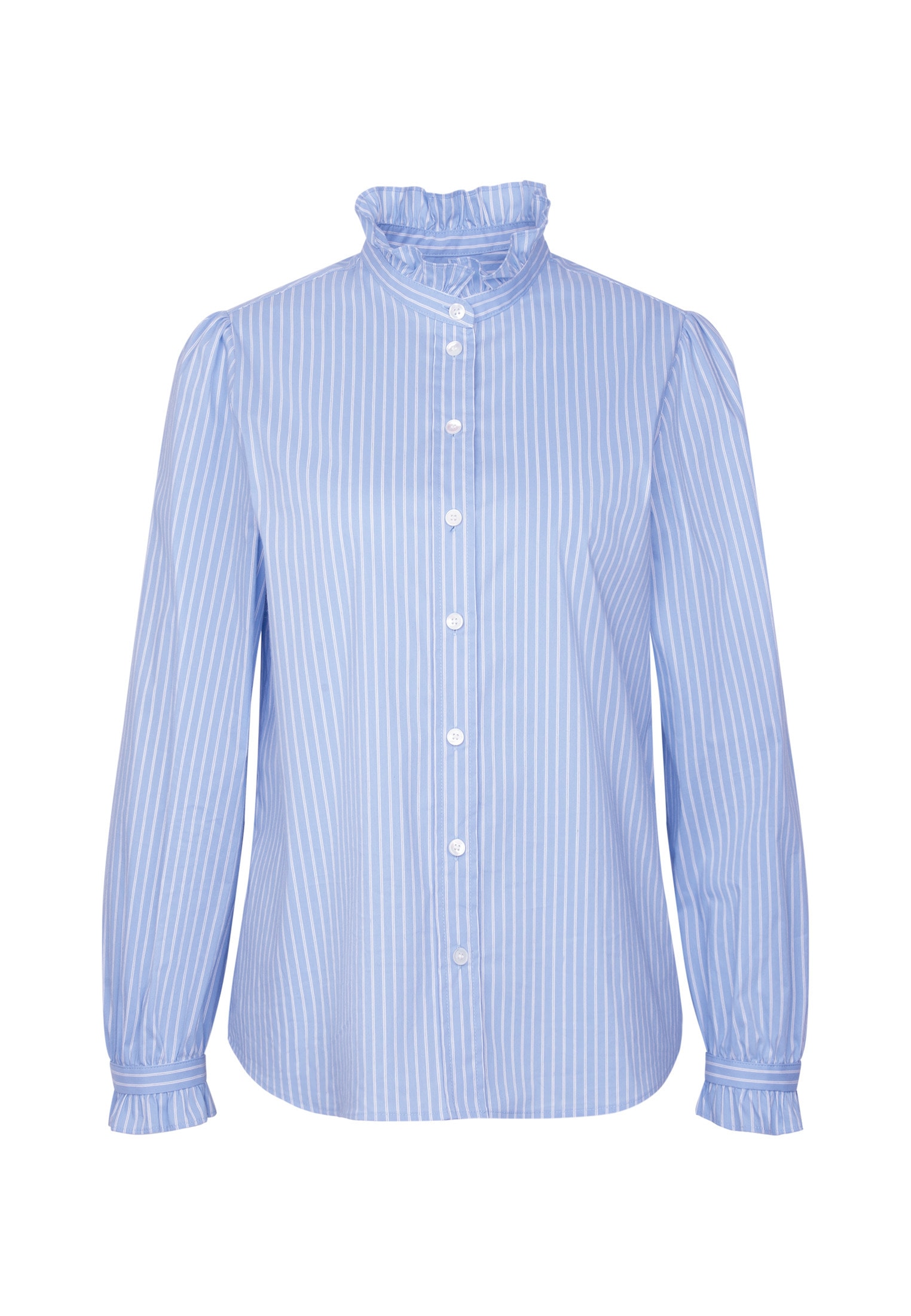 seidensticker Rüschenbluse 1/1 Gestreift