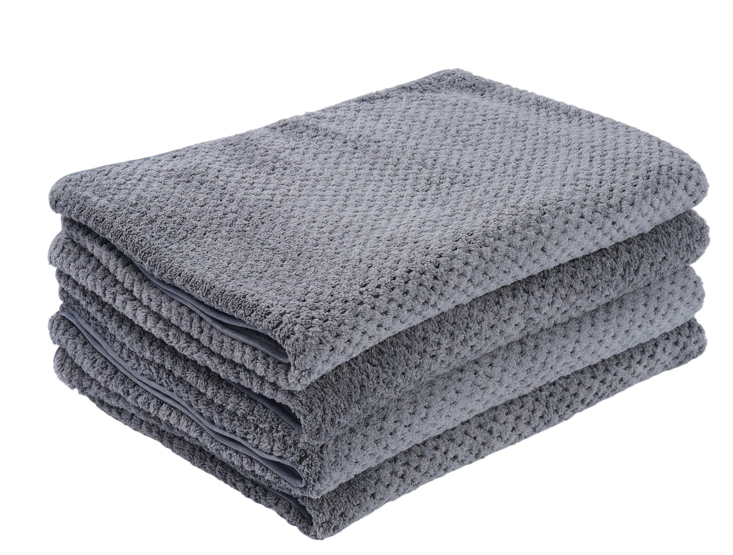 OTTO home Handtücher »Parris, diverse Größen, ideal als Sporthandtuch, Reisehandtuch« sehr leicht, kompakt, schnelltrocknend, Mikrofaser, mit Waffelmuster