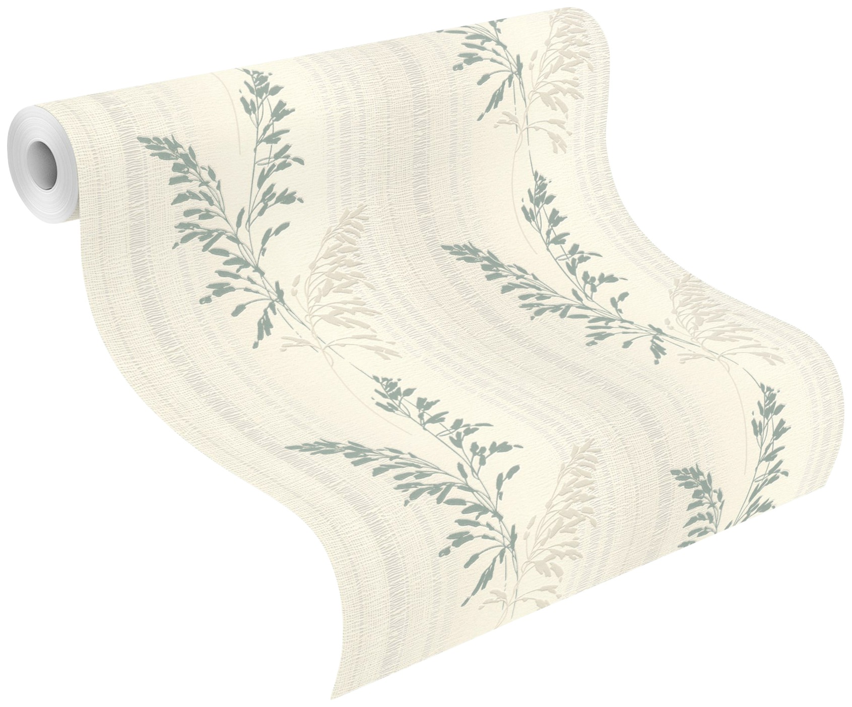 Rasch Vliestapete »Tapetenwechsel II« mit Pflanzen auf textiler Struktur