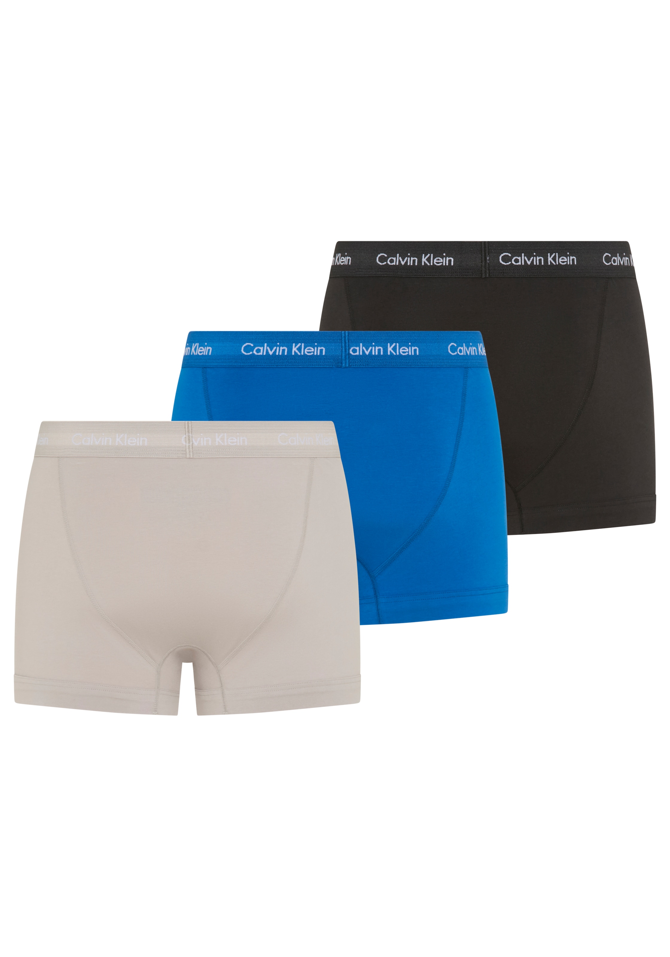 Calvin Klein Underwear Trunk »TRUNK 3PK« Packung, 3 Stk. mit Calvin Klein Logo-Elastikbund (3 Stück)