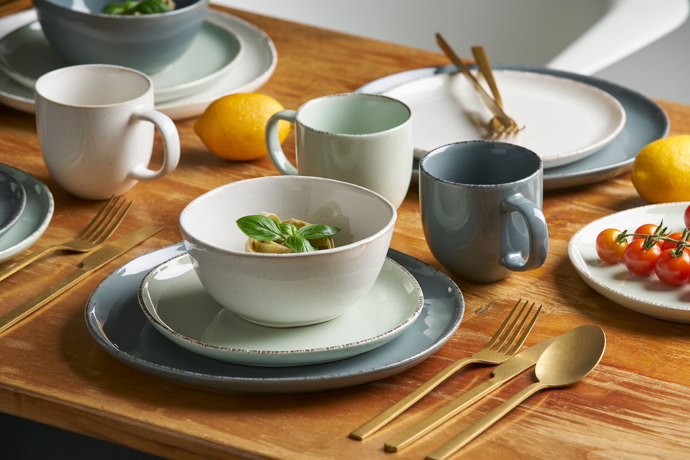 van Well Schale »Urban, 15 cm, 4 Stück« 4 Stk. aus Steinzeug spülmaschinengeeignet