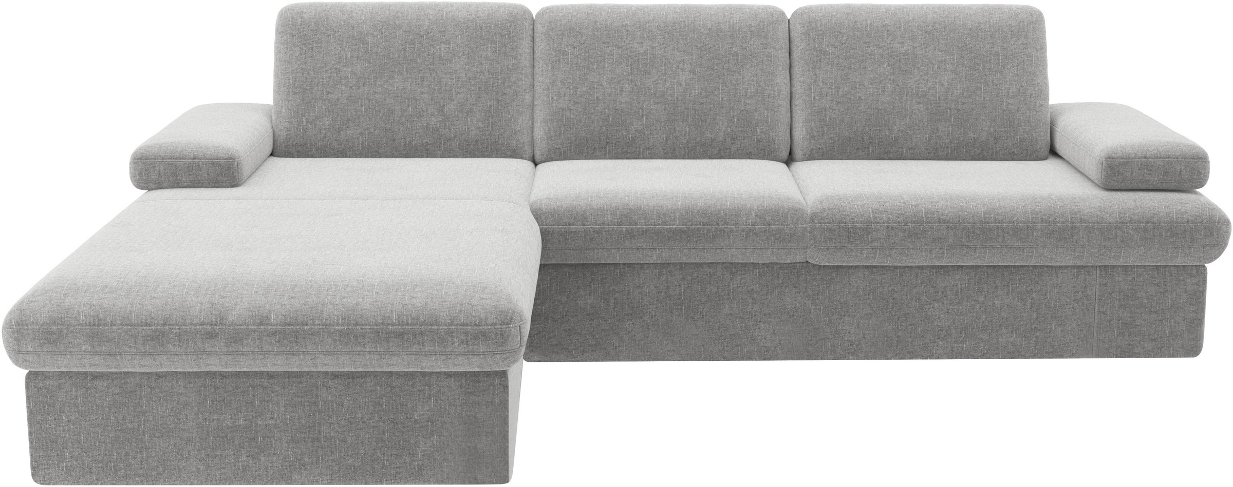 sit&more Ecksofa »Moreno«, mit Armteilverstellung,wahlweise mit Bettfunktion